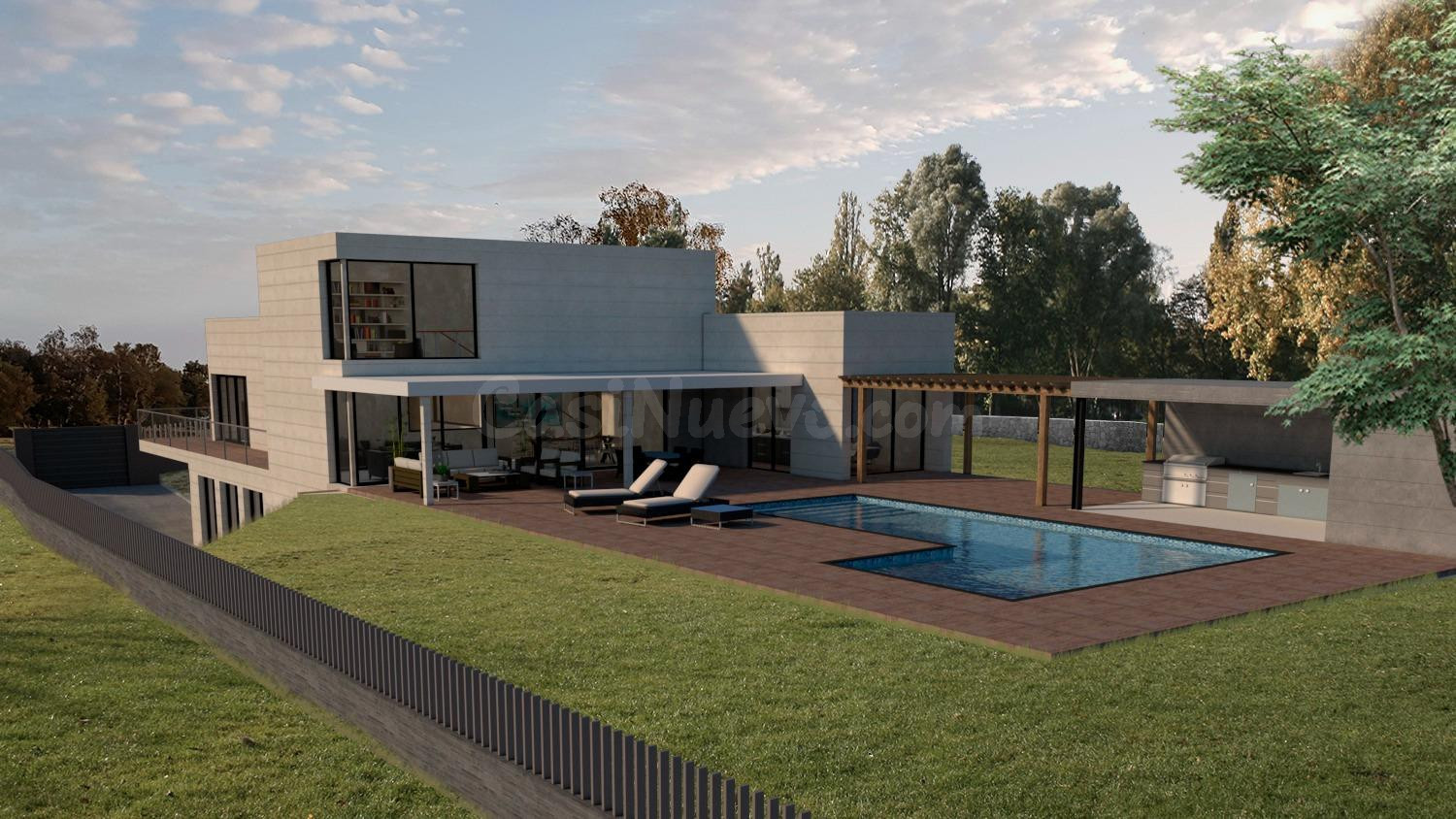 Chalet de lujo en Matadepera | Obra nueva personalizable