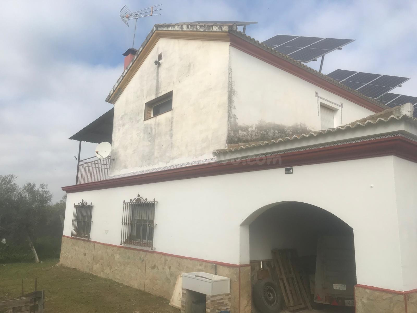 GRAN PARCELA CON VIVIENDA EN AZNALCAZAR - foto 4