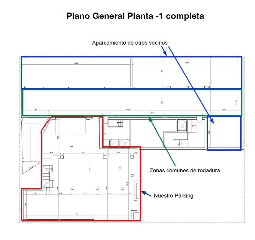 EXCLUSIVA PLAZA DE GARAJE DOBLE PREMIUN EN VENTA EN 140000€  - foto 5