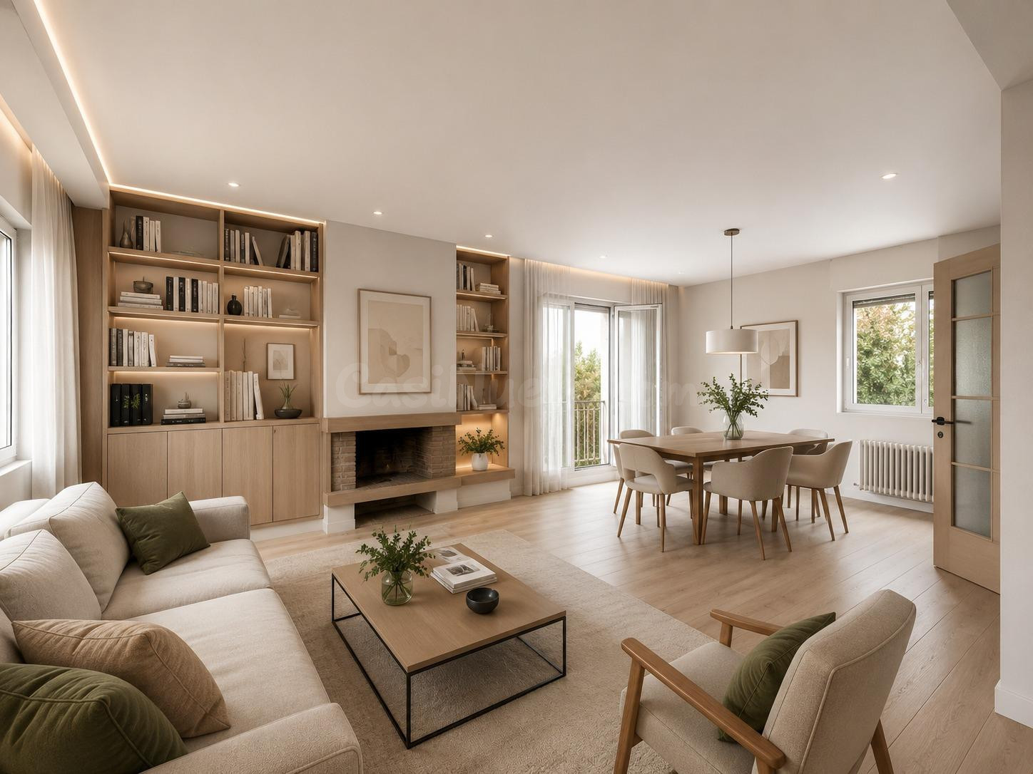 VIVIENDA ÚNICA EN EL PARC DE SANT JORDI, CON VISTAS A LA MAS - foto 4
