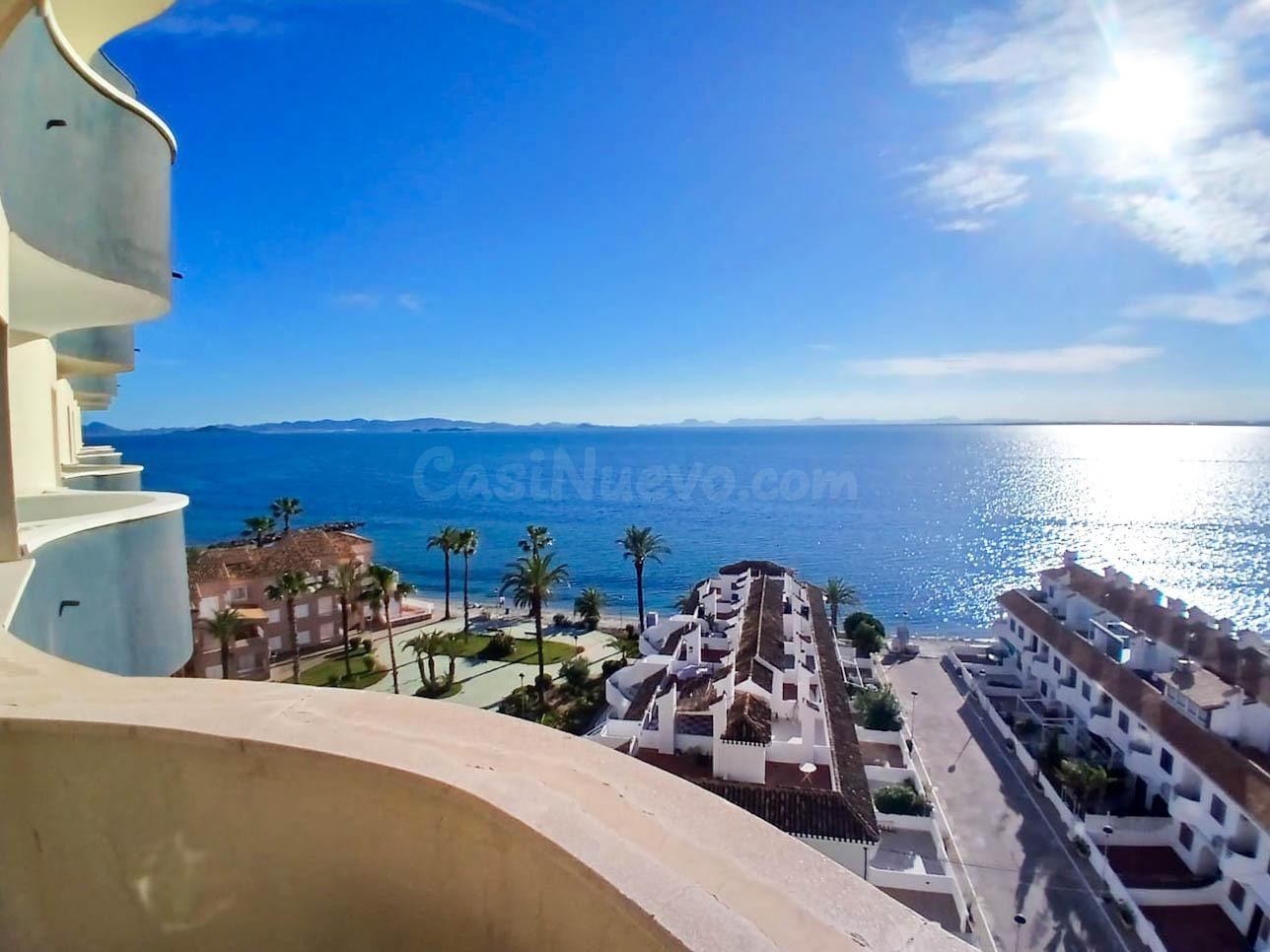 7ª planta con maravillosas vistas al Mar Menor, 3 dormitorio - foto 3