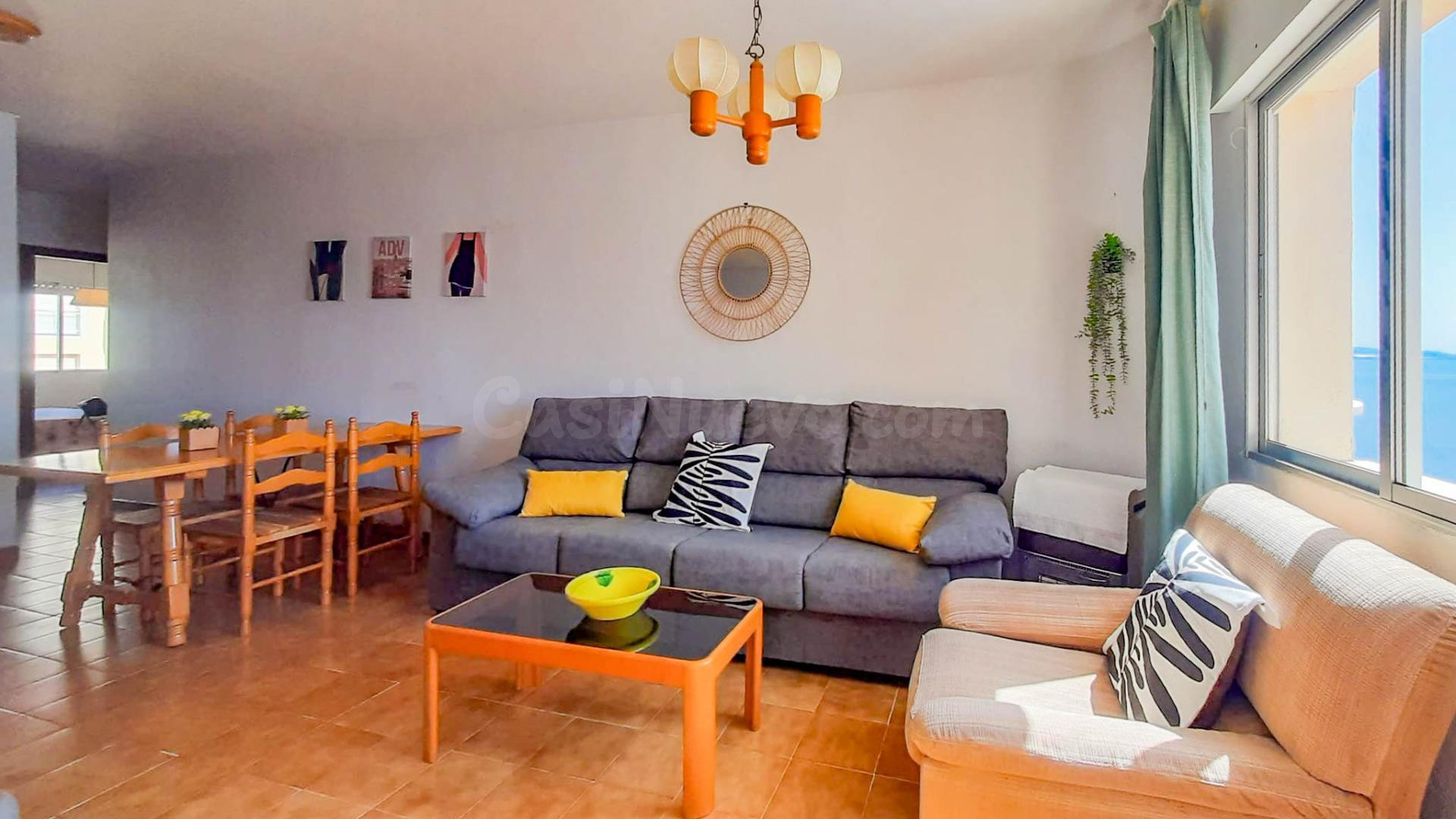 7ª planta con maravillosas vistas al Mar Menor, 3 dormitorio - foto 4
