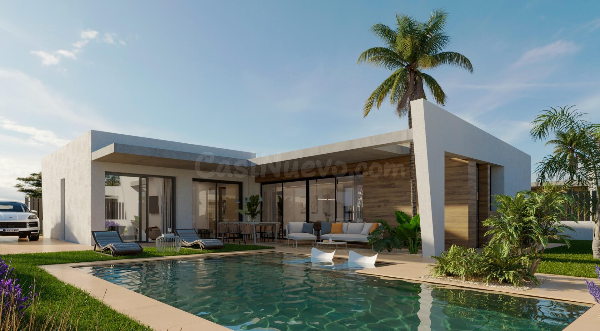 Tu refugio de diseño con piscina privada en La Quinta | Obra