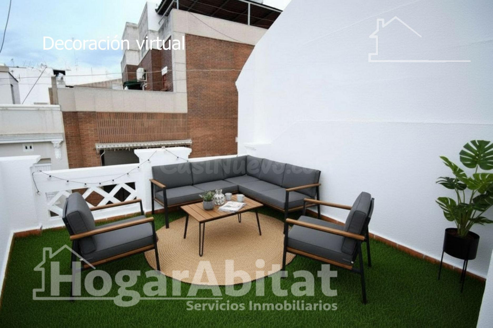 DOS CASAS JUNTAS CON DOS TERRAZAS PARA REFORMAR EN EL CENTRO