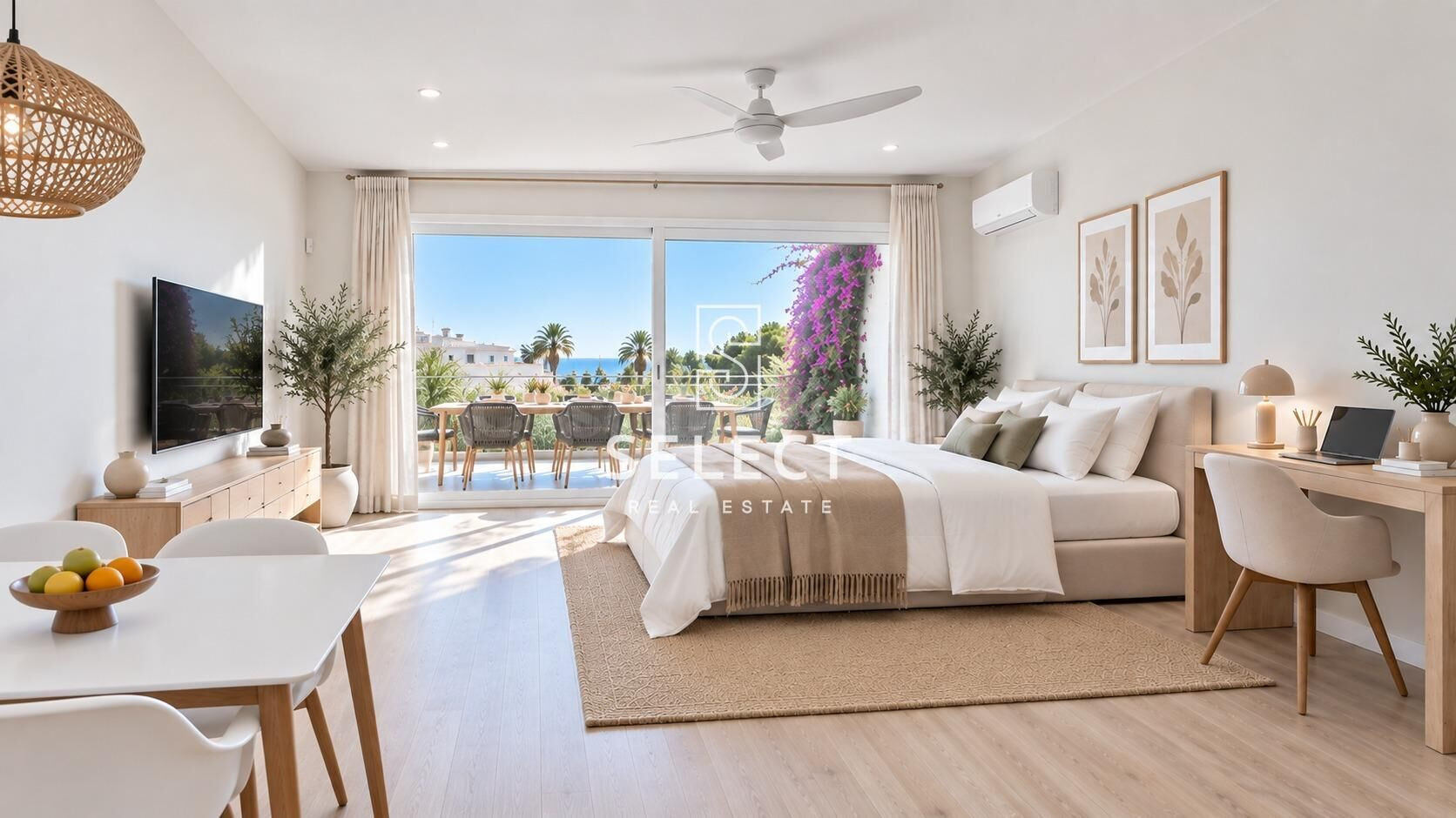 Loft con terraza y vistas a la bahía en Las Palomas, La Herr - foto 3
