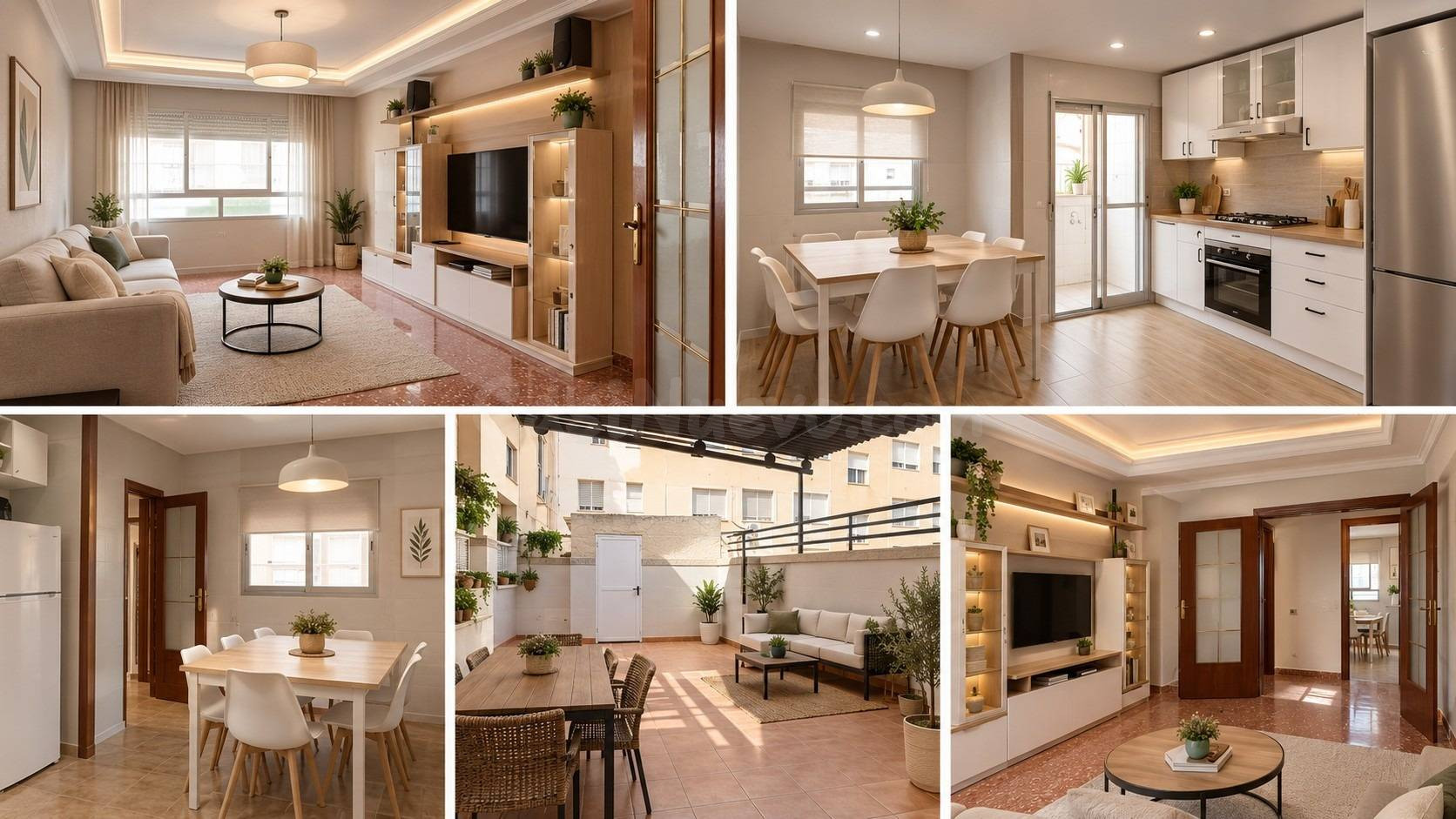 Amplio piso en planta baja con patio de 30 m2 y garaje en el