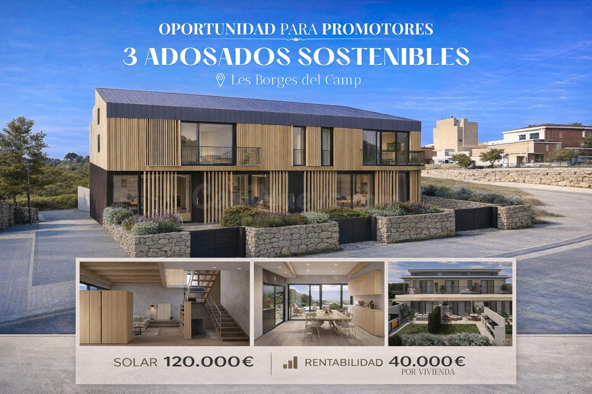 Solar urbano en venta en Les Borges del Camp con proyecto pa