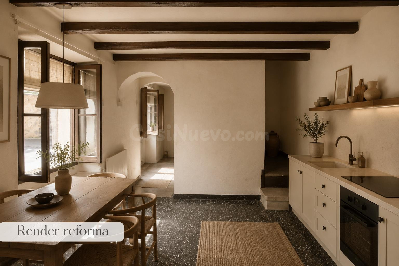 Casa de pueblo de 3 plantas para reformar en el centro de La - foto 5