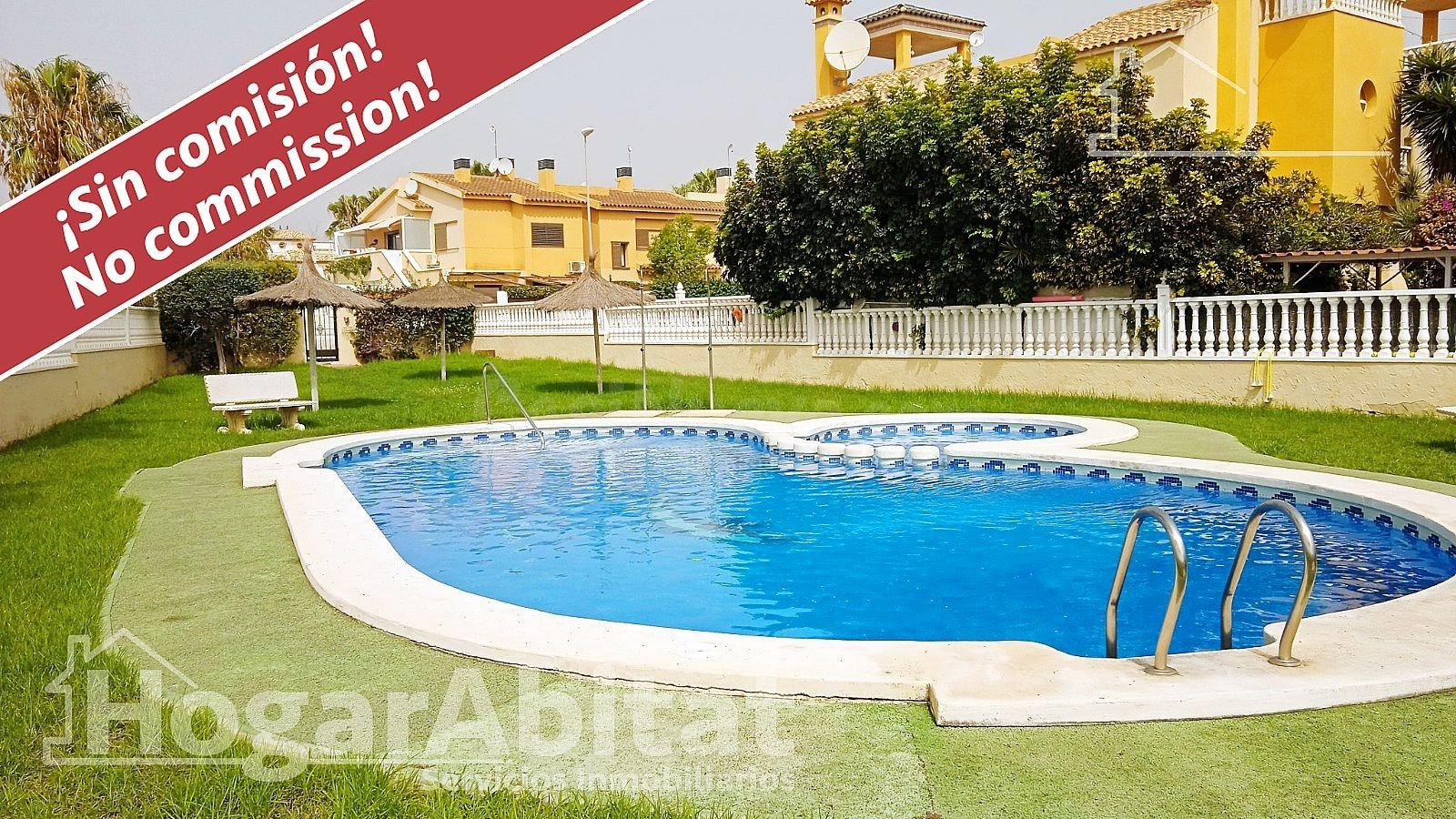 ORIHUELA COSTA-BAJO EN RESIDENCIAL CON GARAJE, PISCINA Y TER