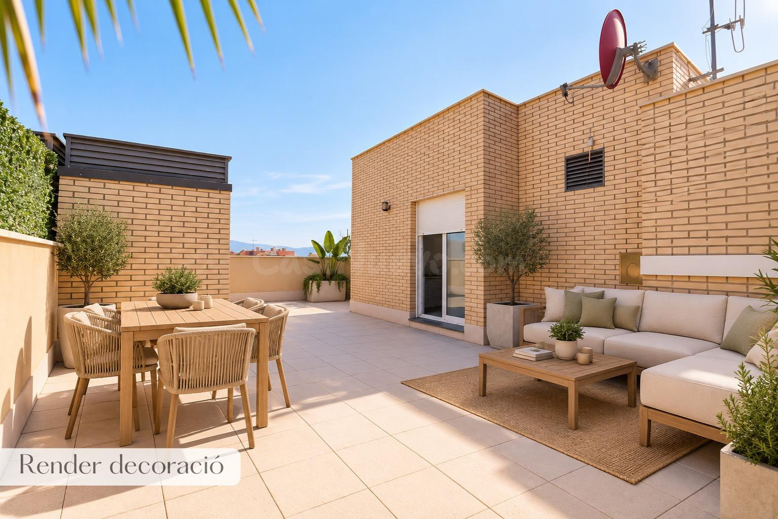 Dúplex reformado con terraza, parking y piscina comunitaria - foto 2
