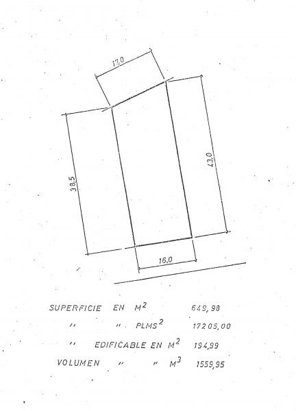 GRAN OPORTUNIDAD!TERRENO EN VENTA DE 649M2 EN MAS PLANOI DE  - foto 3