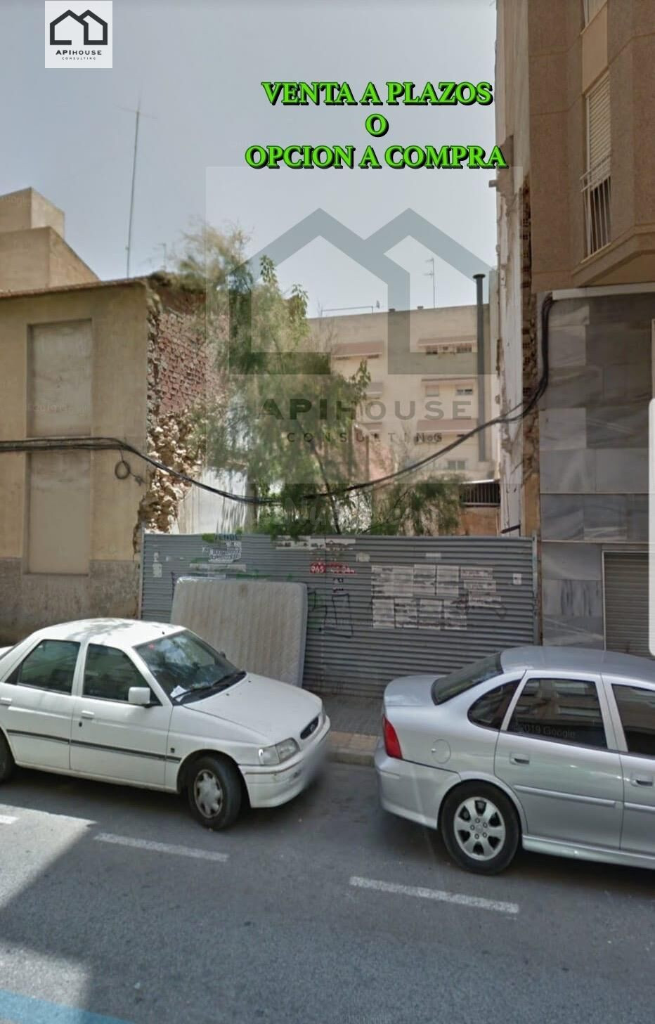 APIHOUSE VENDE A PLAZOS O EN OPCIÓN A COMPRA SOLAR URBANO EN