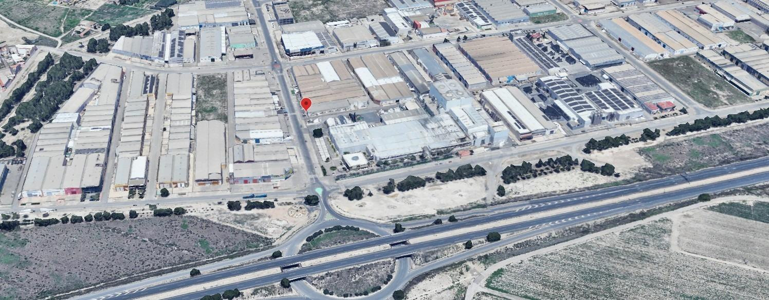 En pleno corazón del Polígono Industrial Oeste (Alcantarilla