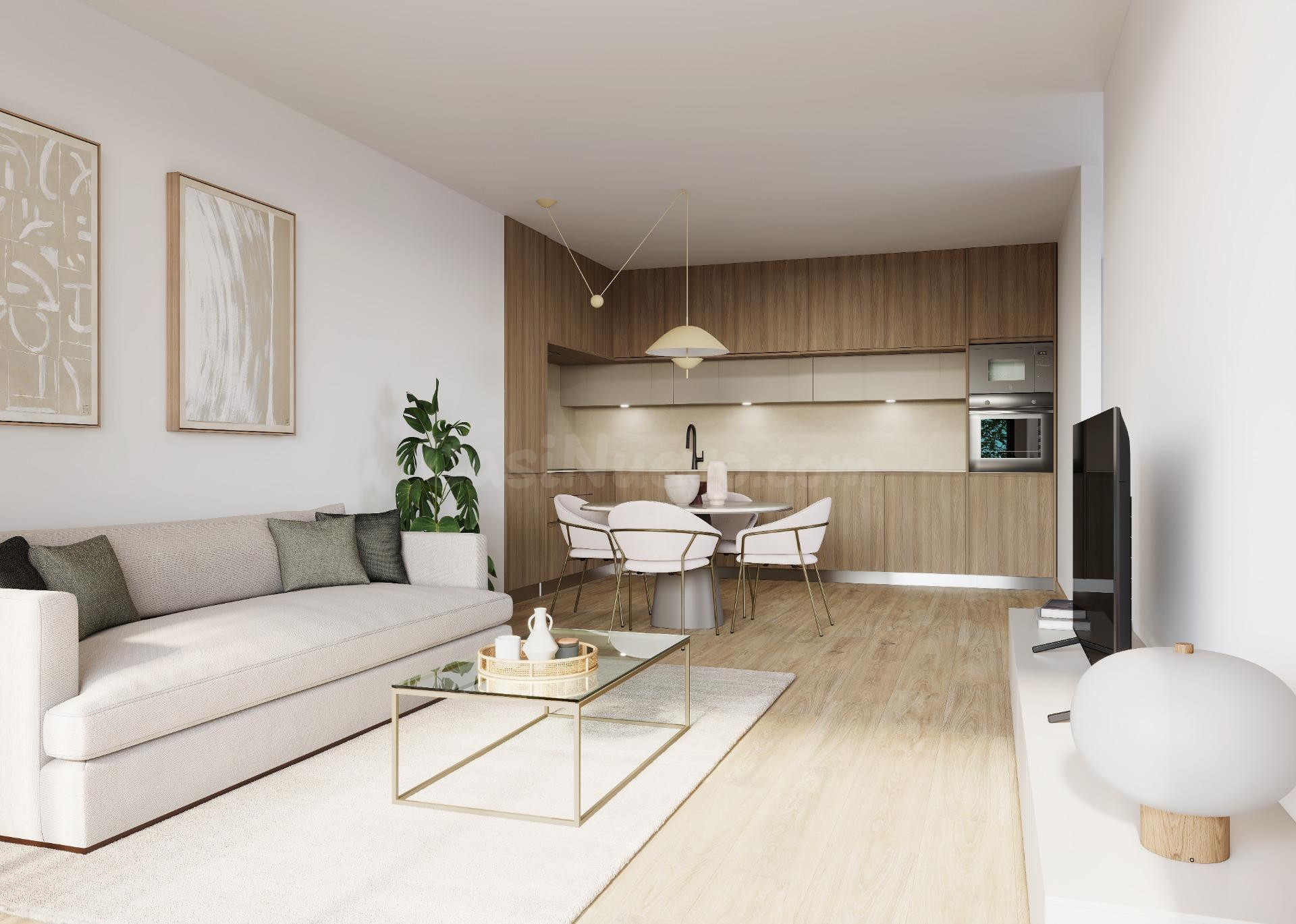 Apartamento nuevo 2 dormitorios a 250 m del mar con terraza  - foto 4