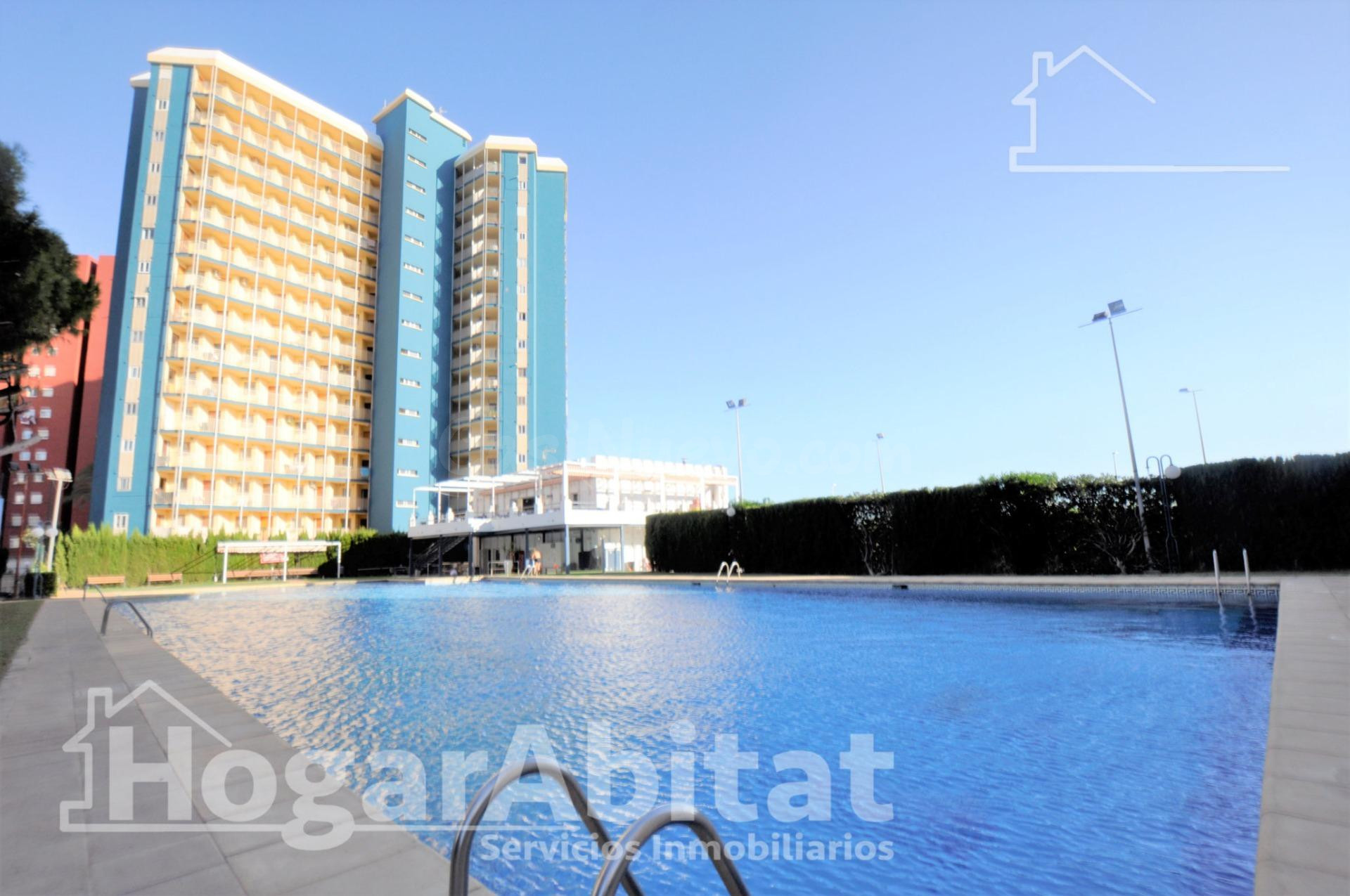 ¡VISTAS AL MAR EN PLANTA 12 CON TERRAZA Y CLUB DEPORTIVO! EXTERIOR, AMUEBLADO, CON MIRADOR Y 3 ASCENSORES