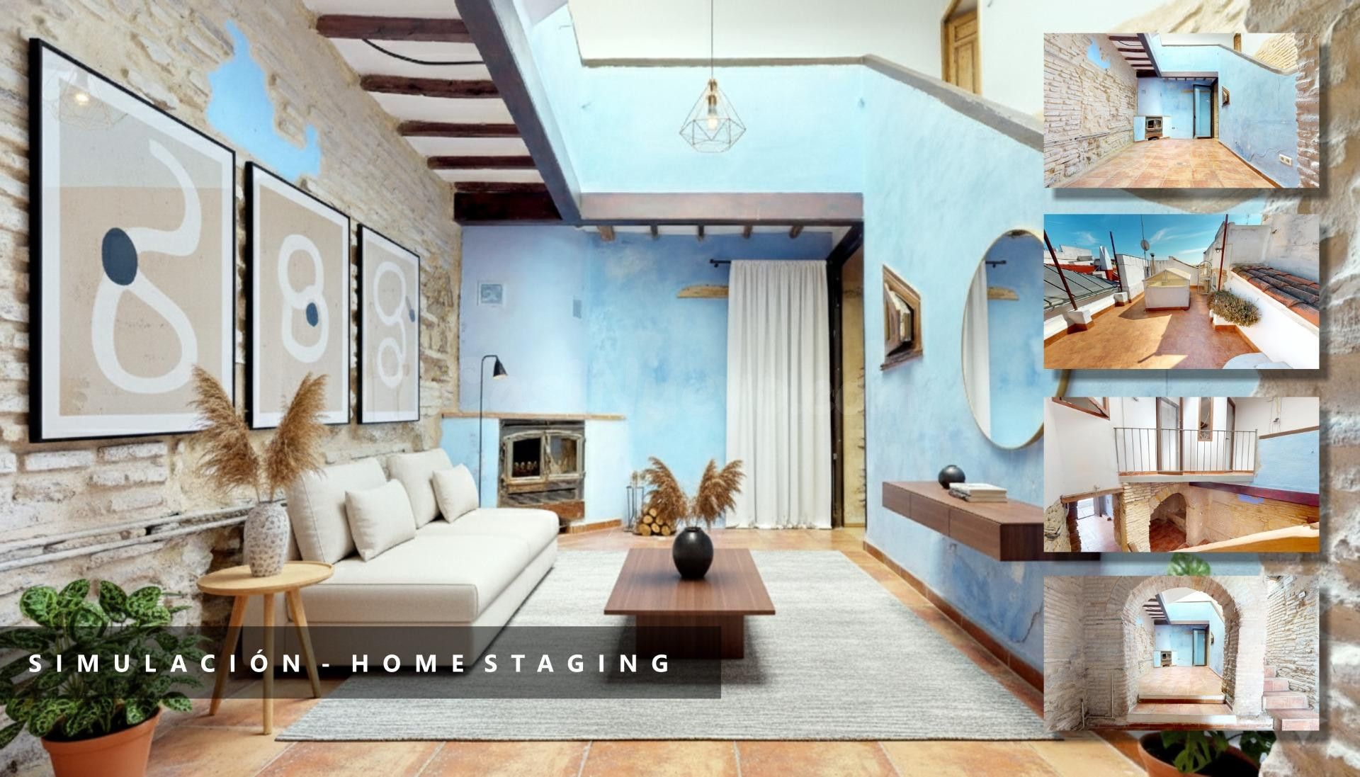 Casa con 4 habitaciones, 3 baños con 2 plantas más buhardill - foto 3