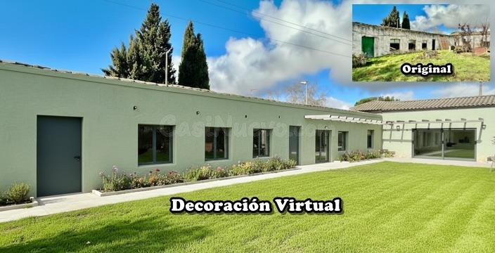 Apihouse presenta Casa de Pueblo con gran parcela de aprox 1