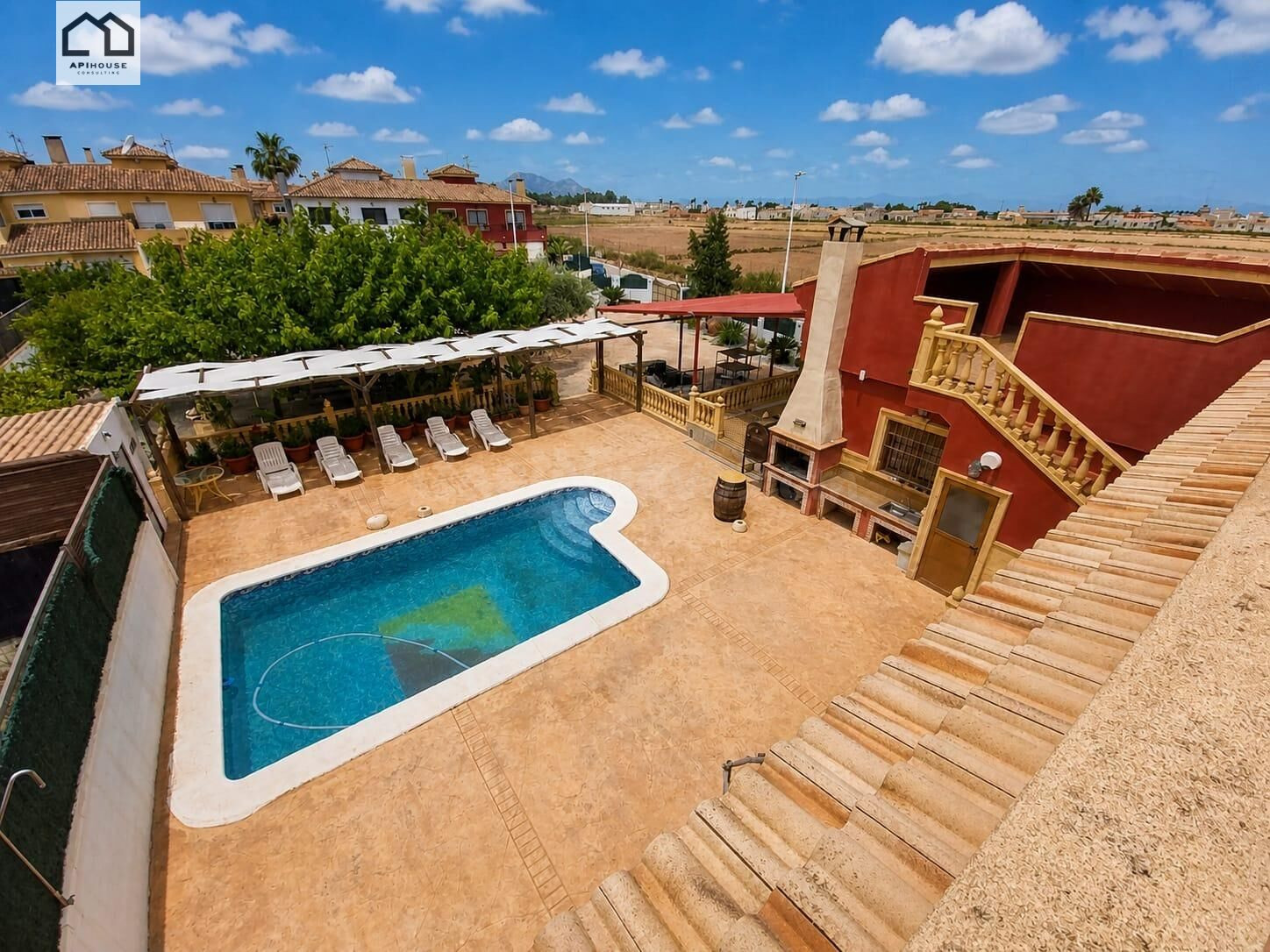 Impresionante Casa en Almoradí con Piscina y Vistas