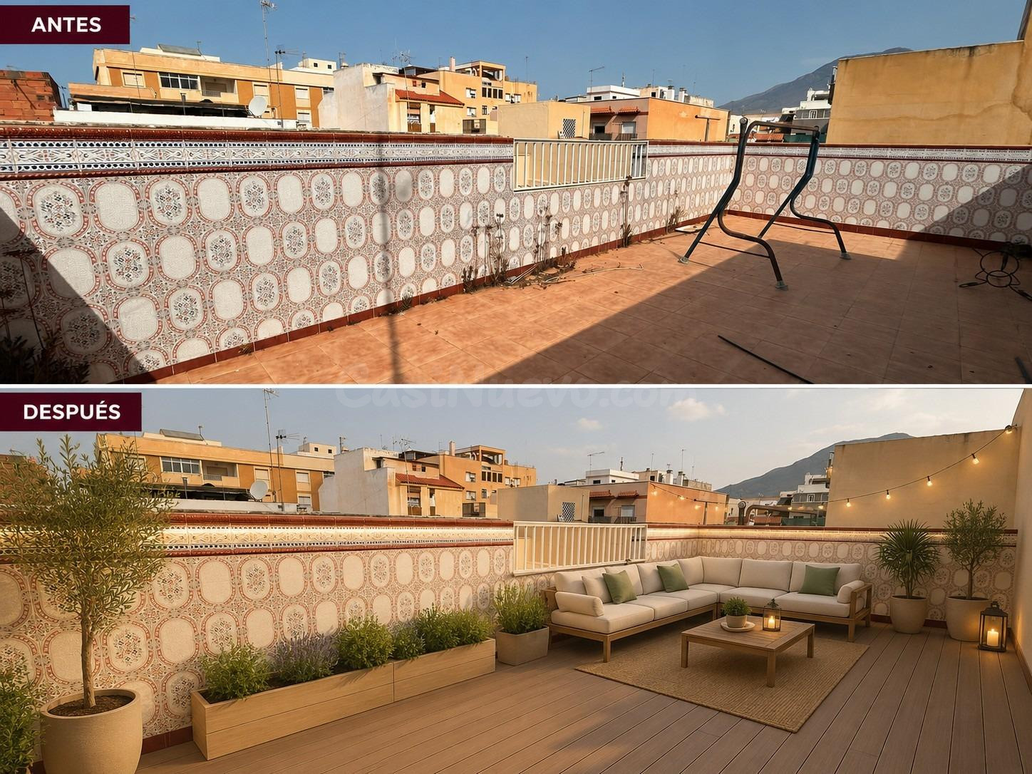 Duplex con garaje y terraza en El Ejido