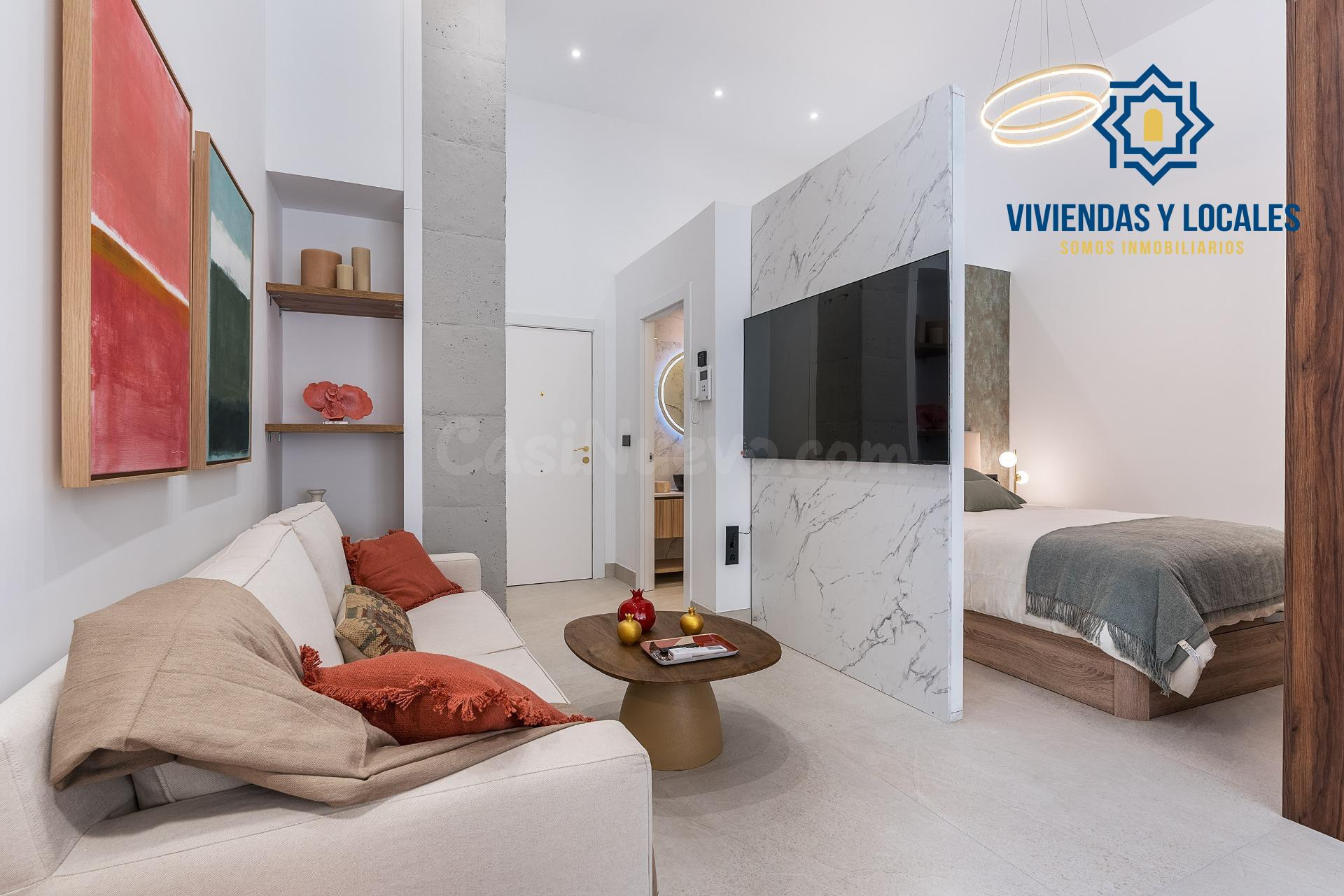 PRECIOSO ESTUDIO DE LUJO EN URBANIZACION TRIUNFO JARDIN - foto 4
