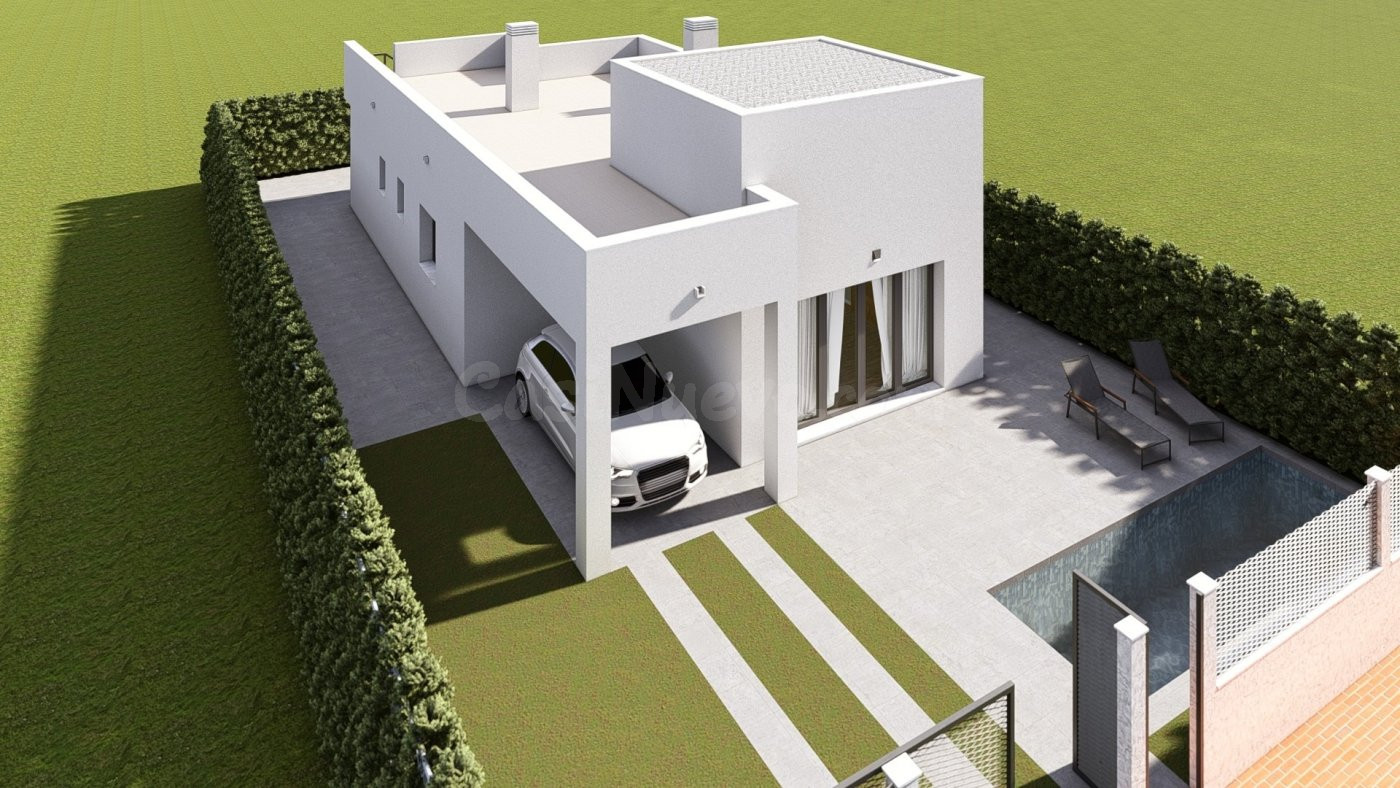 VILLAS DE OBRA NUEVA EN LOS ALCAZARES - foto 2
