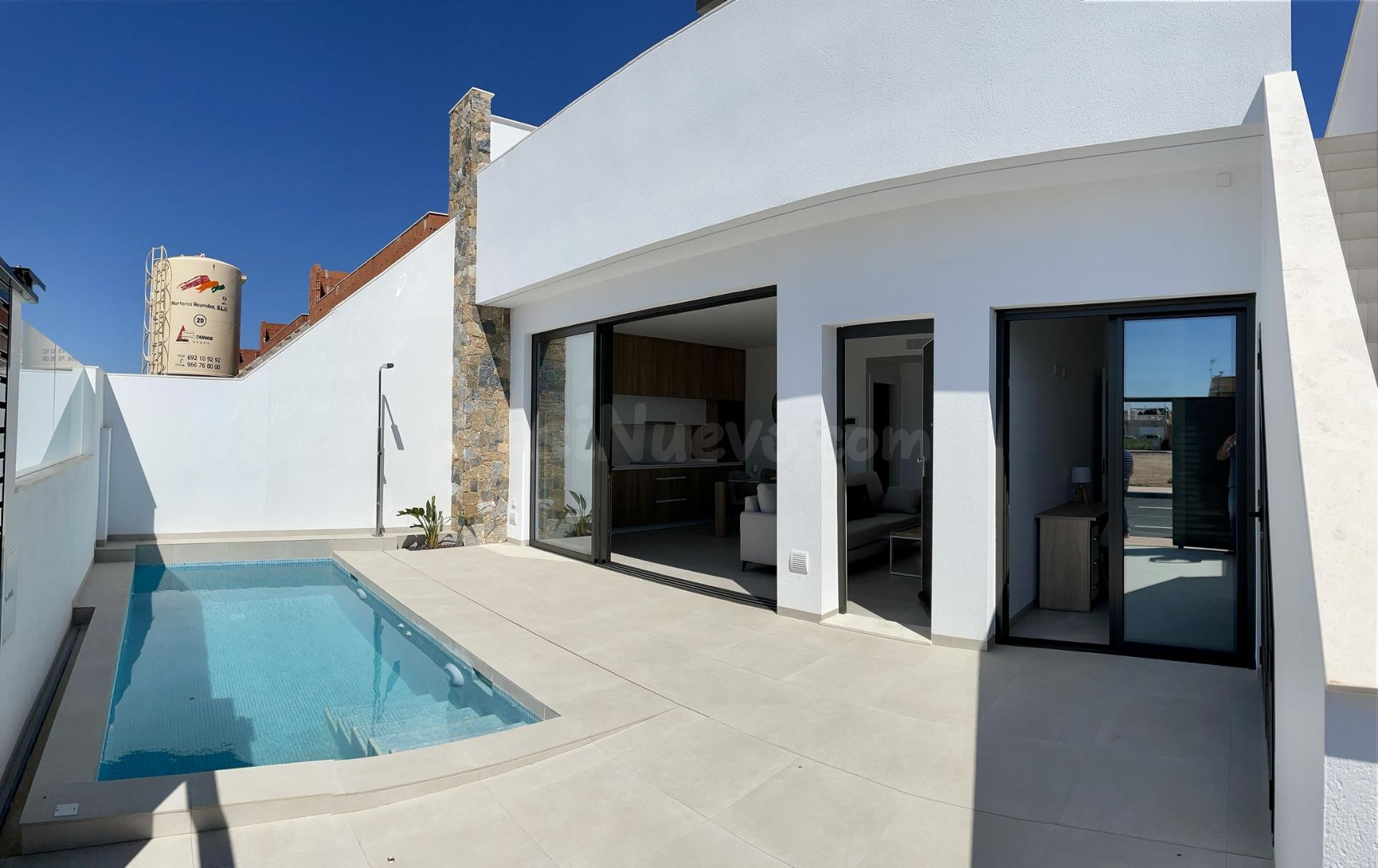 VILLAS PAREADAS DE OBRA NUEVA EN SAN JAVIER