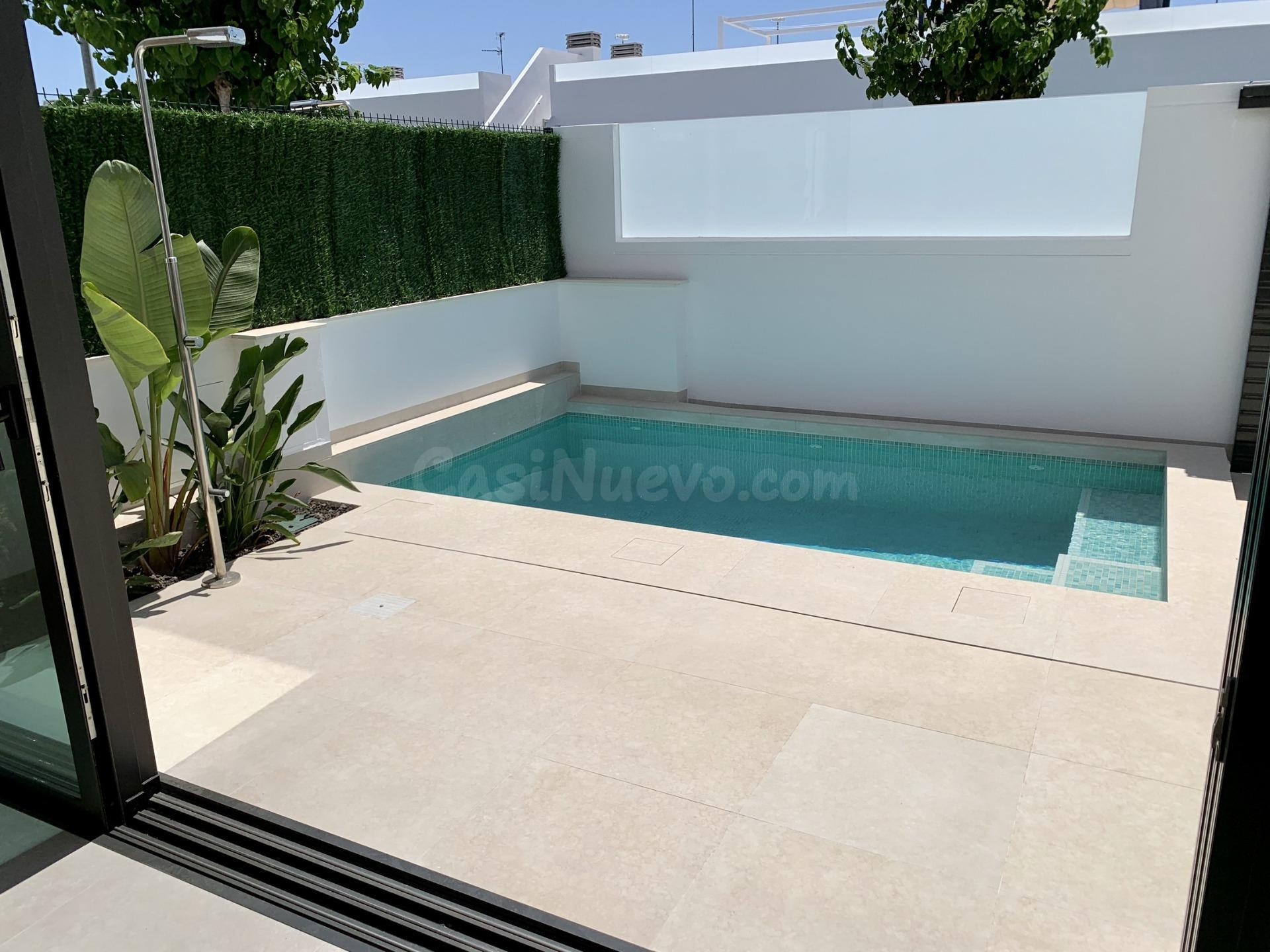 VILLAS PAREADAS DE OBRA NUEVA EN SAN JAVIER - foto 5