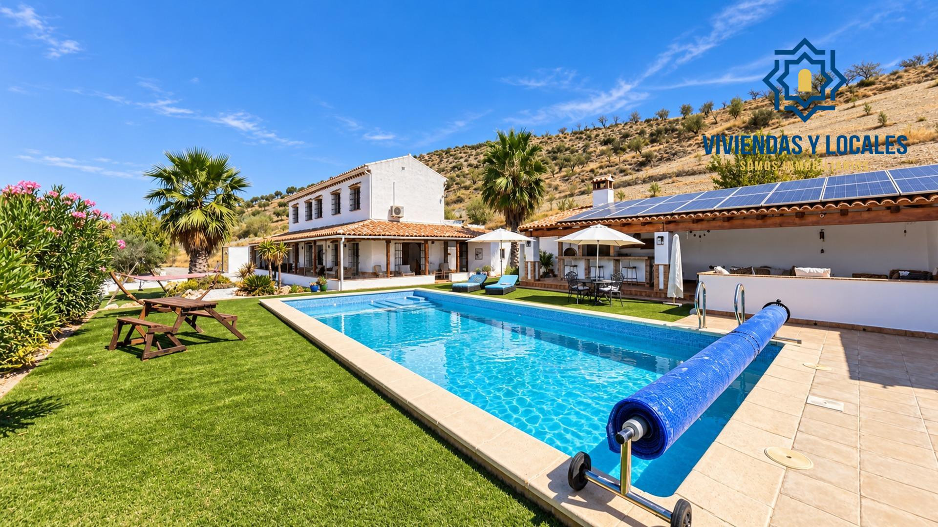 IMPRESIONANTE FINCA RÚSTICA CON DOS VILLAS, PISCINA Y CASI C - foto 2