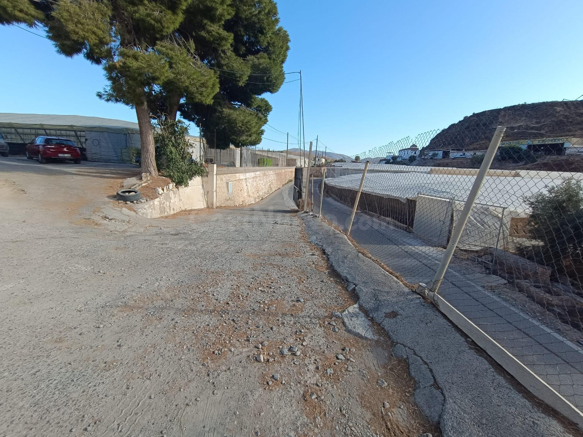 Casa, 2 fincas y dos naves en venta en Berja