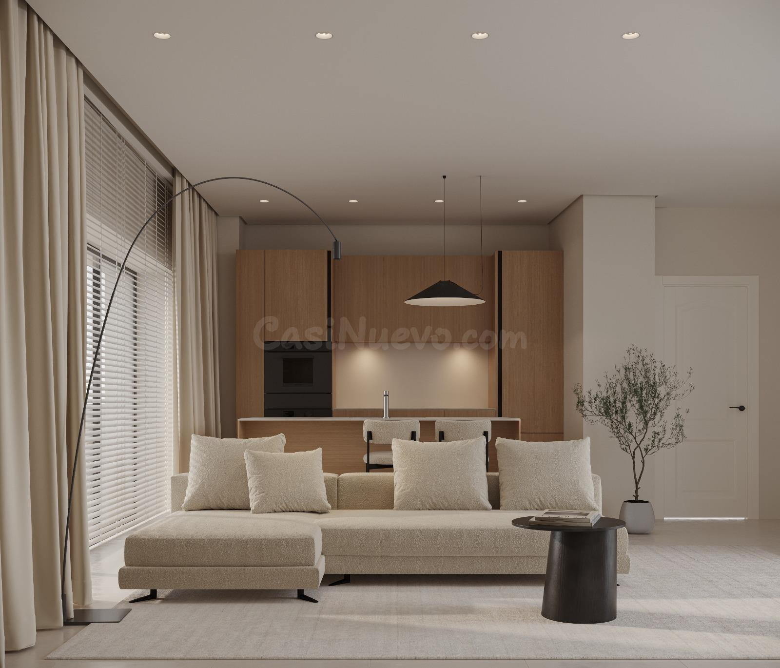 APARTAMENTO 2 DORMITORIOS DE OBRA NUEVA EN EDIFICIO CON ENCA - foto 4