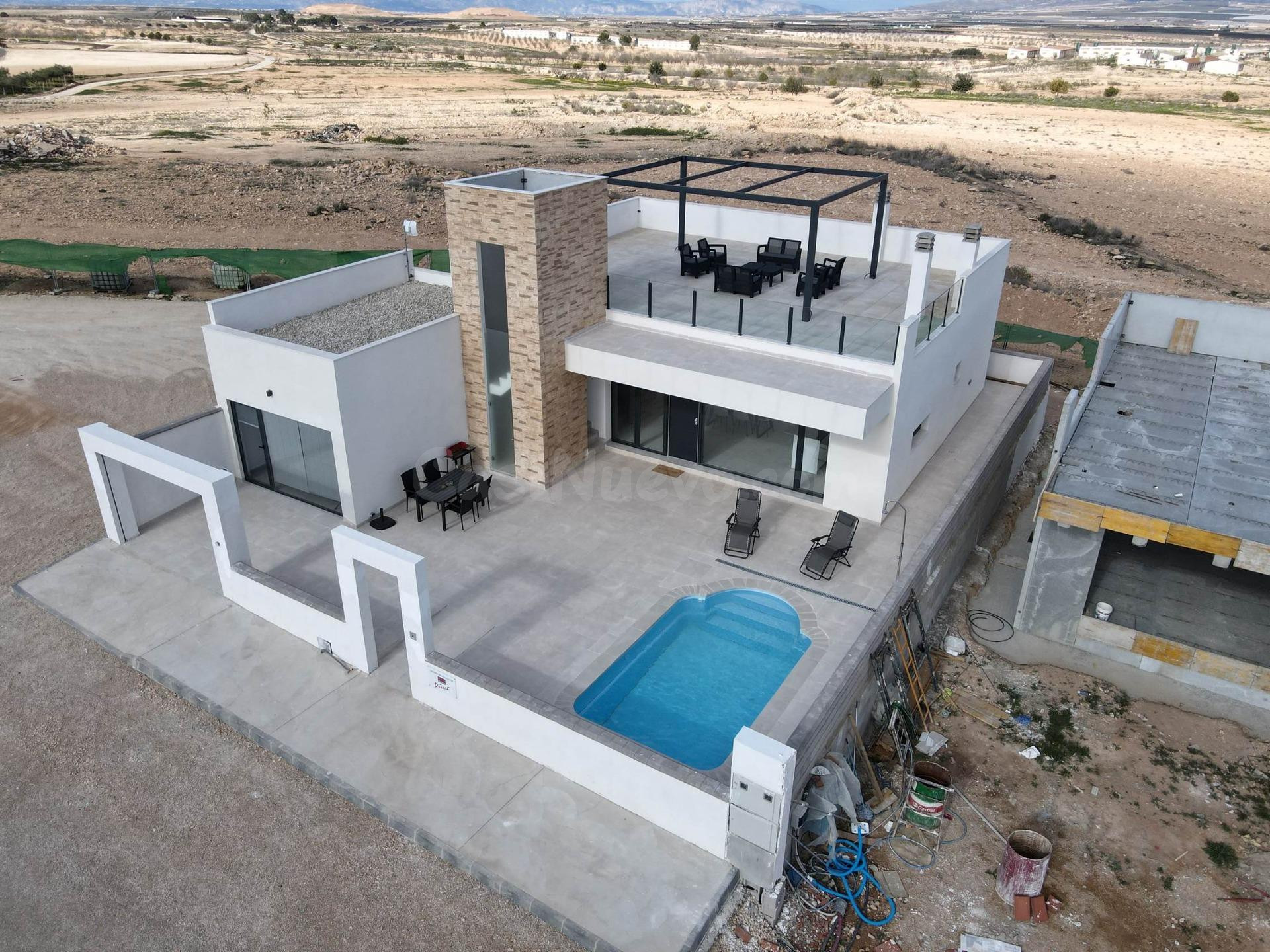 VILLAS DE OBRA NUEVA EN FUENTE ALAMO, MURCIA - foto 2