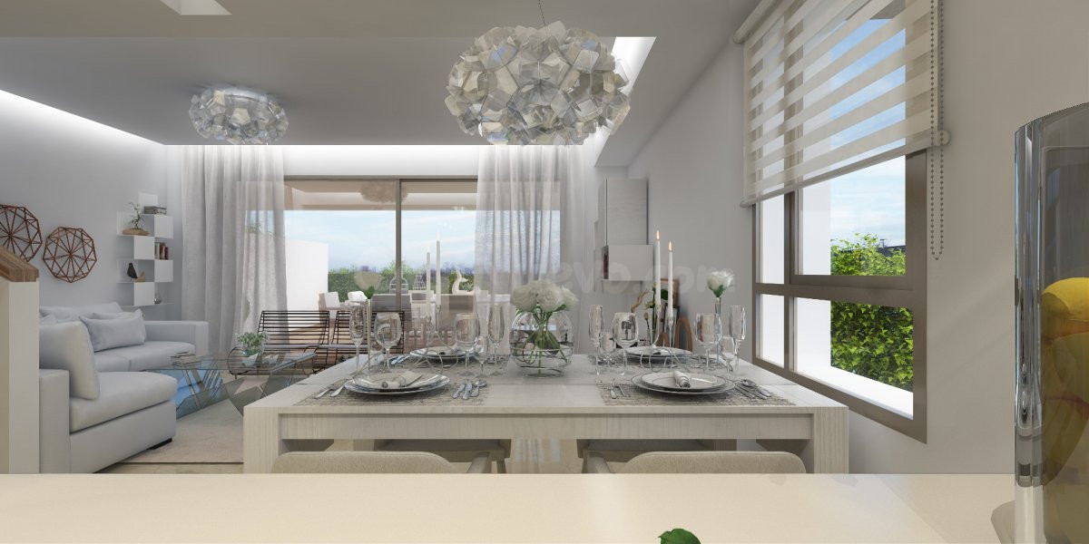 Casas adosadas de nueva construcción en venta en La Cala Golf Resort  en Mijas con Solárium y vistas