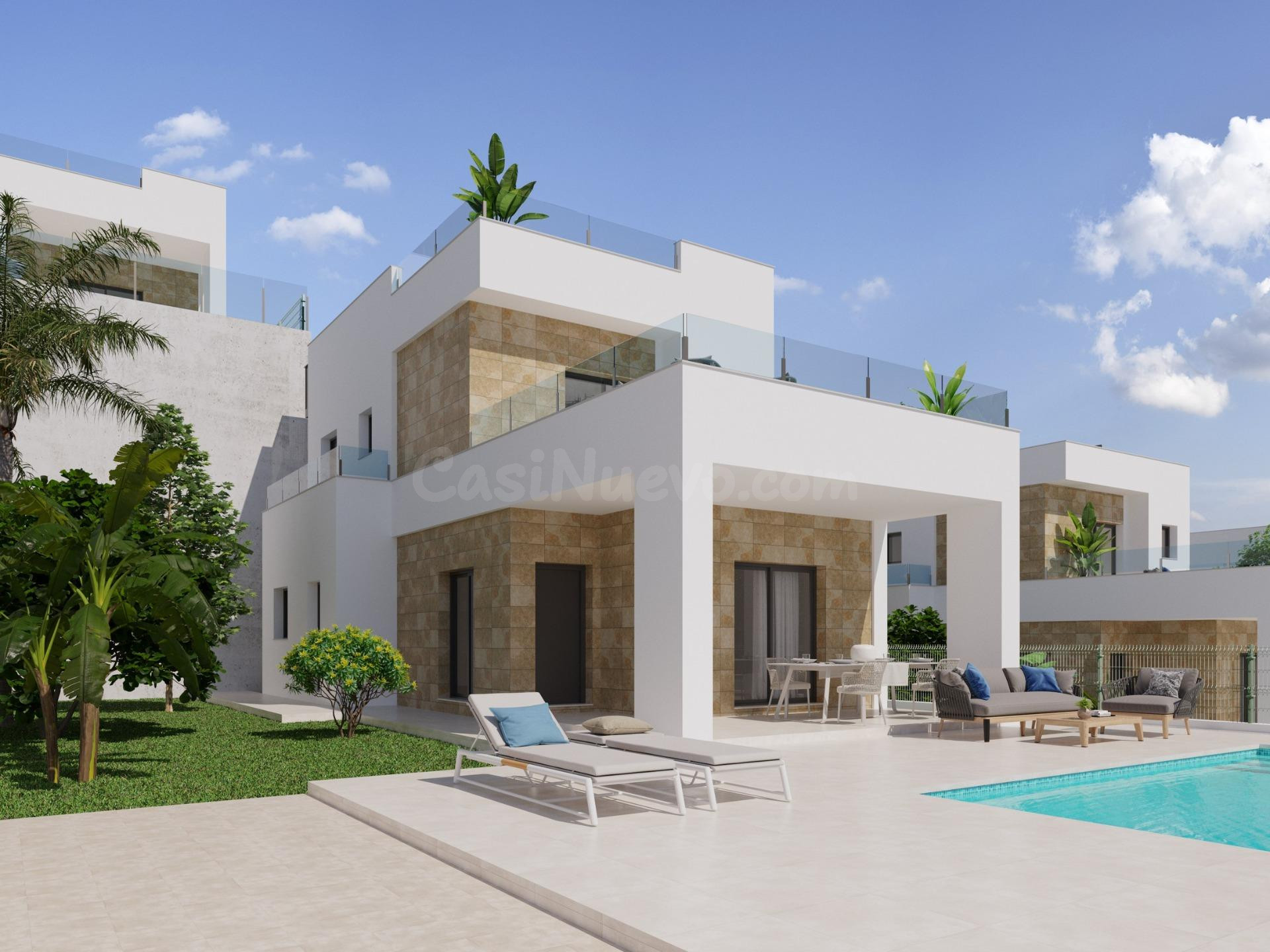Impresionantes villas de nueva construcción en Polop con vis - foto 2