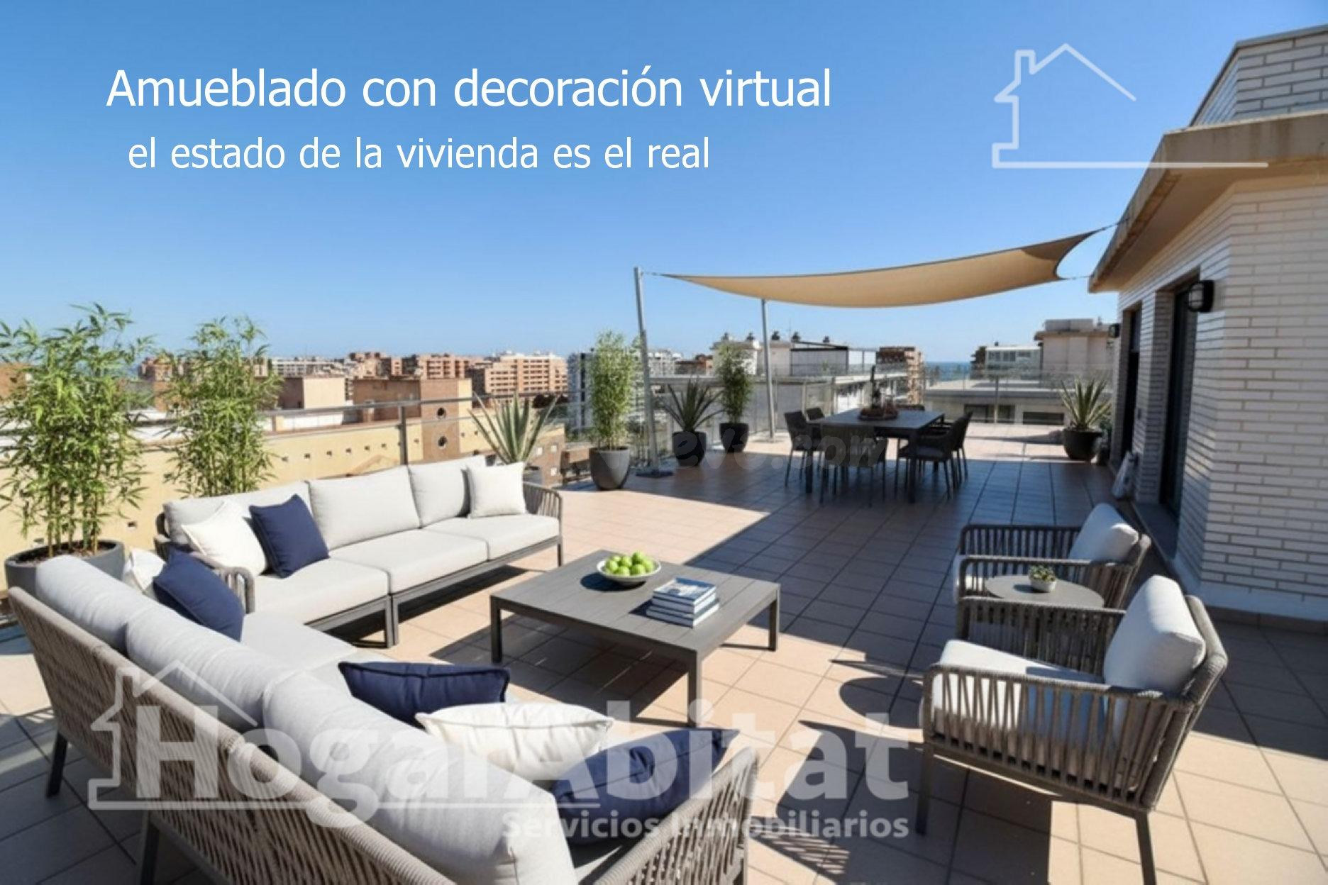 ¡VISTAS AL MAR! MAGNIFICO ÁTICO CON DOS TERRAZAS, PISCINA Y 