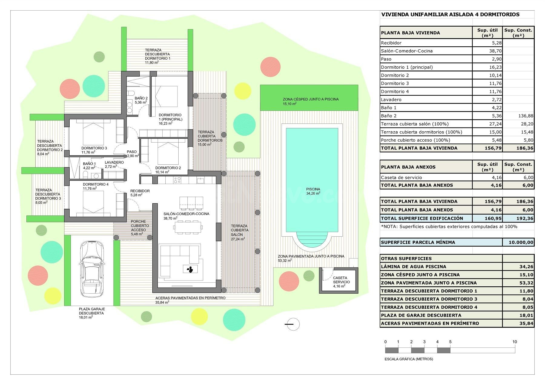 Villas de nueva construcción en amplias parcelas rústicas en - foto 5