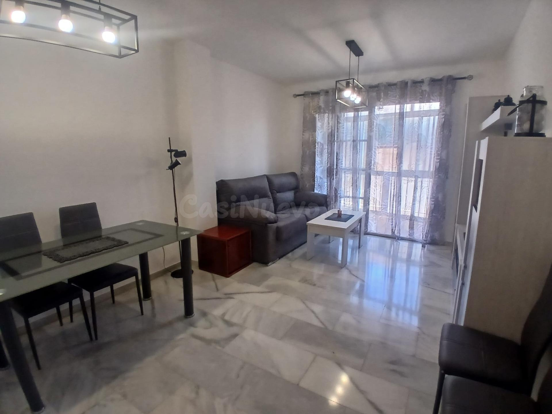 apartamento amueblado con garaje