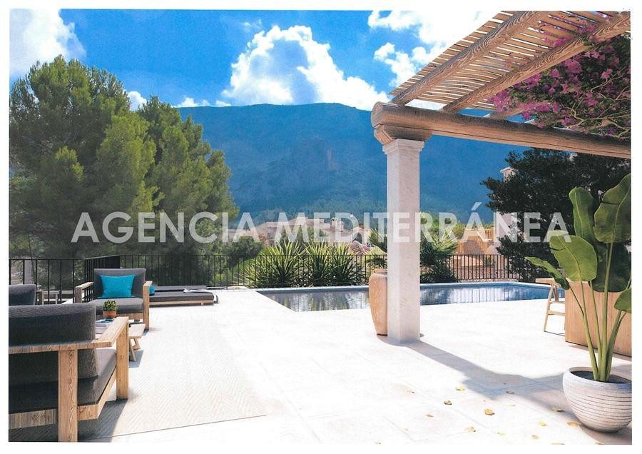 Villa ibicenca con vistas panorámicas a solo 10 km de Denia - foto 3
