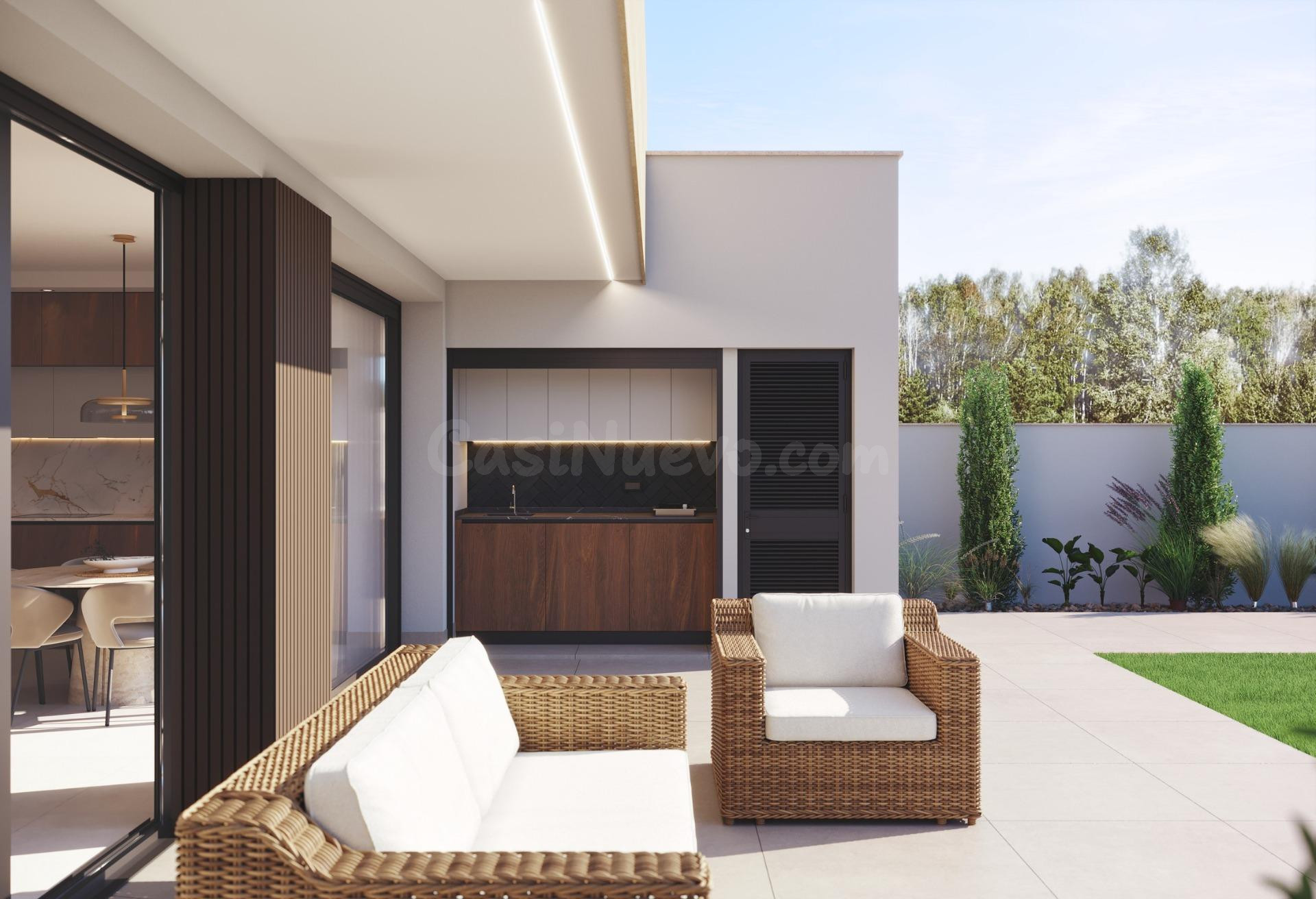 Modernas villas de nueva construcción cerca de la playa en S - foto 4