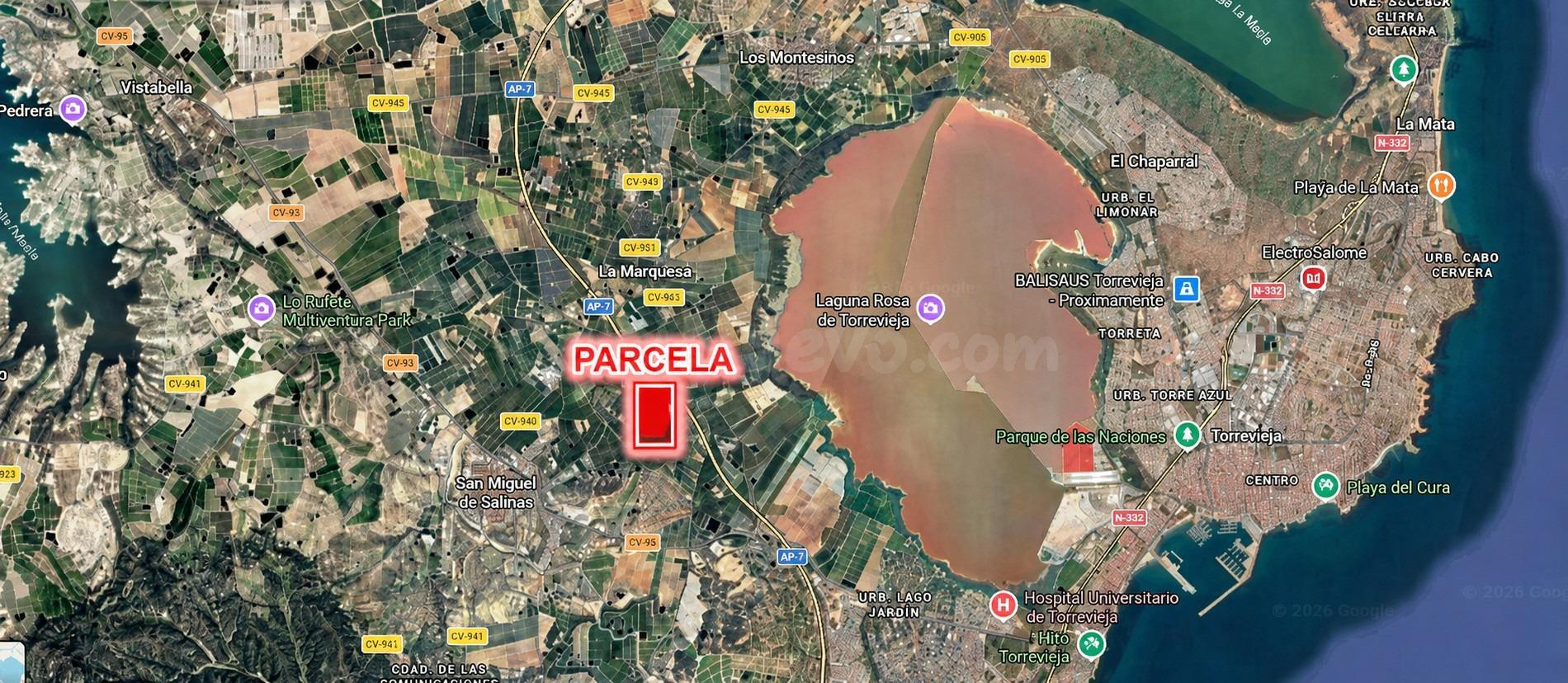 parcela rústica ubicada en la zona de Torrecillas de Abajo, 