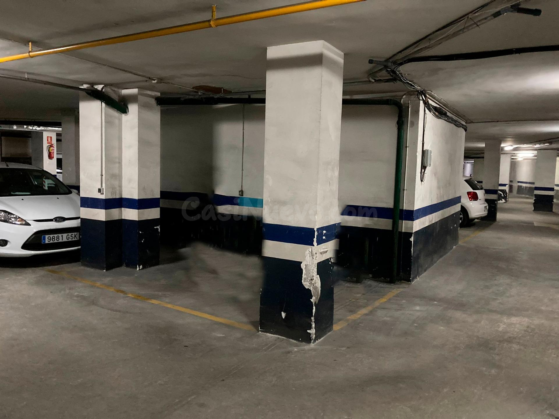 Plaza de parking situada en la Calle Jaume Isern de Mataró