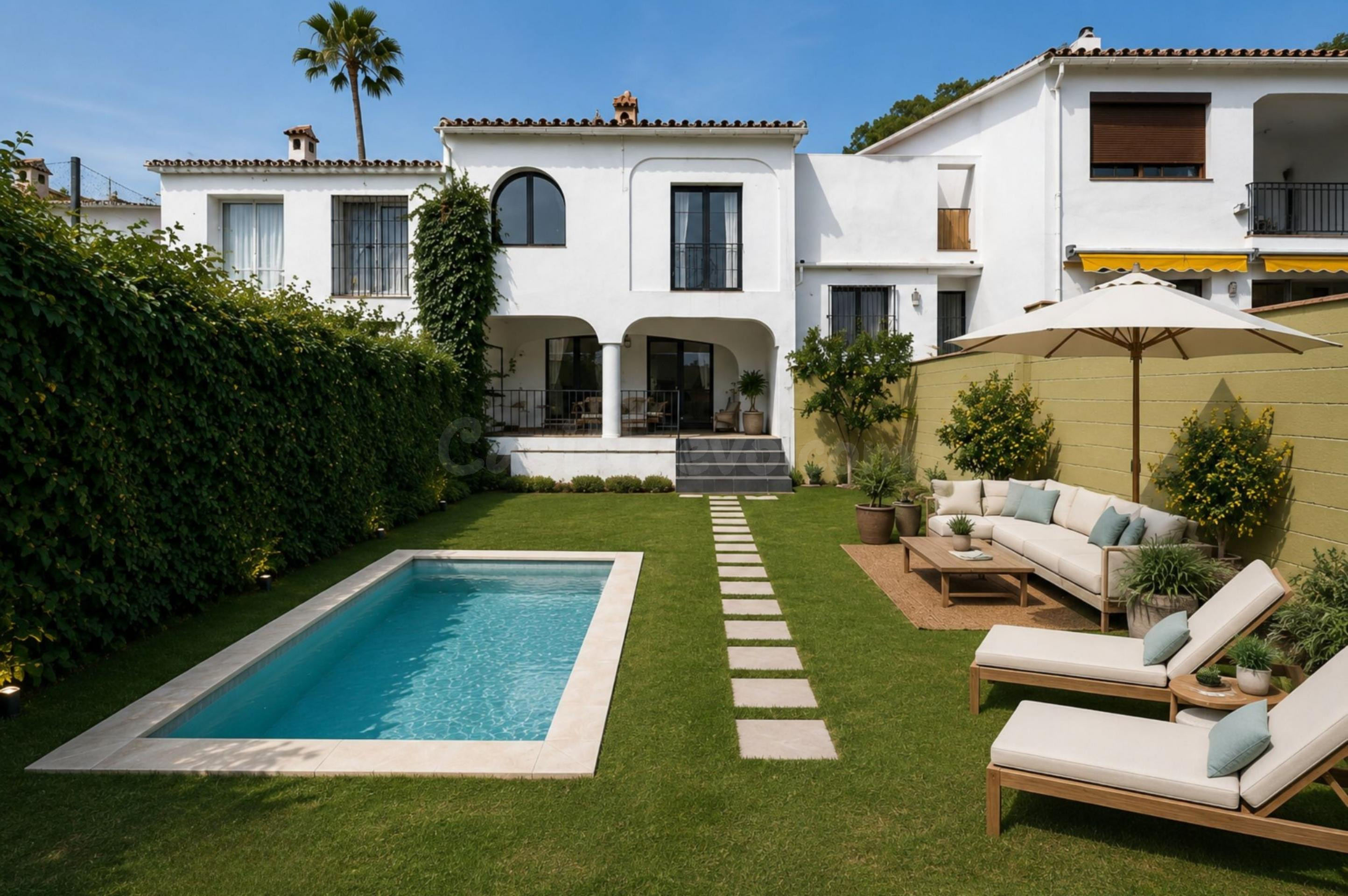 Exclusive Renovated Home with Large Private Garden in Monte 