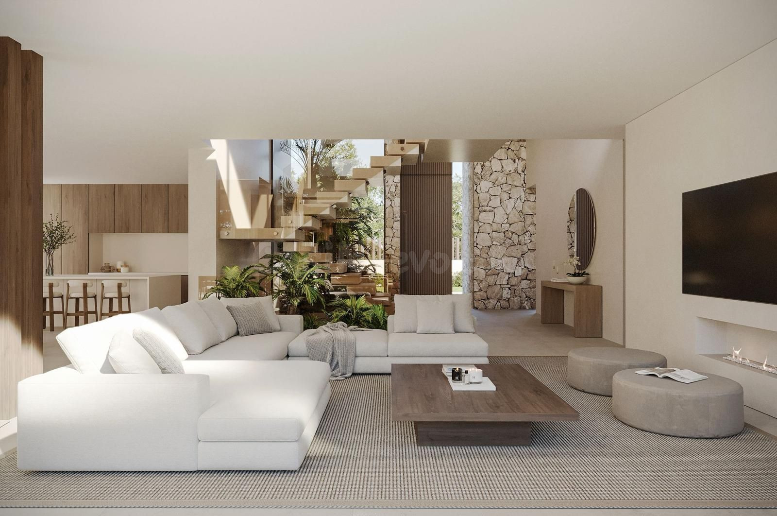South-Facing Plot with Fully Approved Contemporary Villa Pro - foto 2