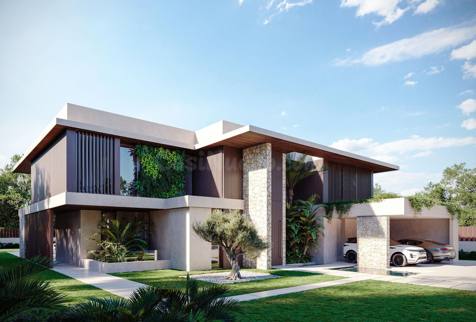 South-Facing Plot with Fully Approved Contemporary Villa Pro - foto 4