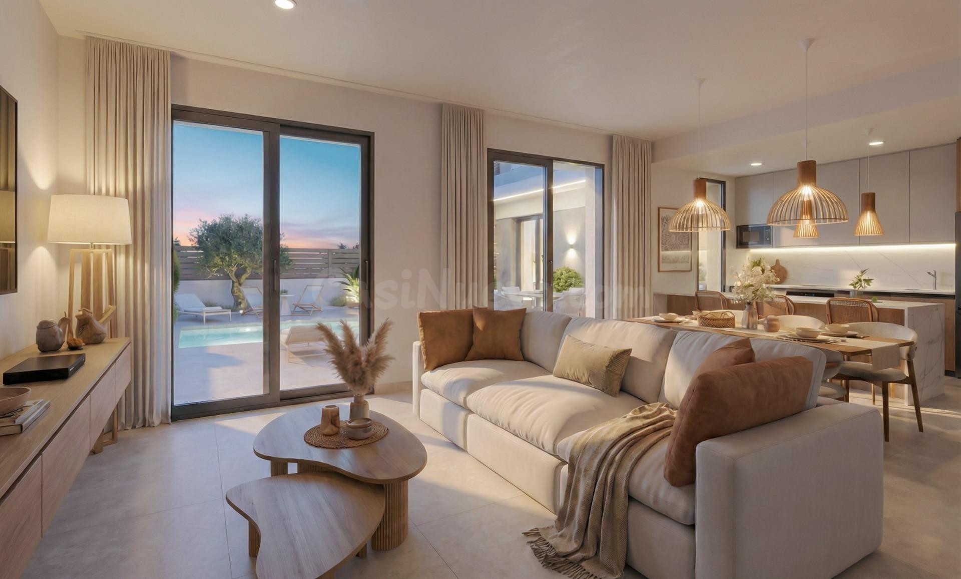 Villas de Obra Nueva en Hacienda del Álamo Golf Resort, Murc - foto 4
