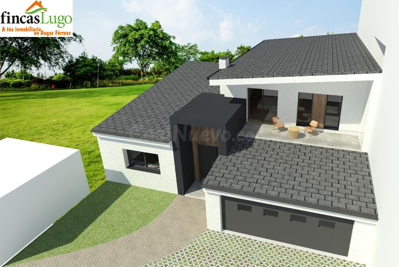 TERRENO URBANIZABLE EN LUGO, ZONA ABELLA - foto 2