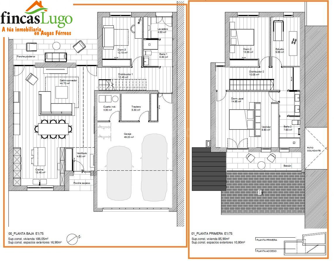 TERRENO URBANIZABLE EN LUGO, ZONA ABELLA - foto 5
