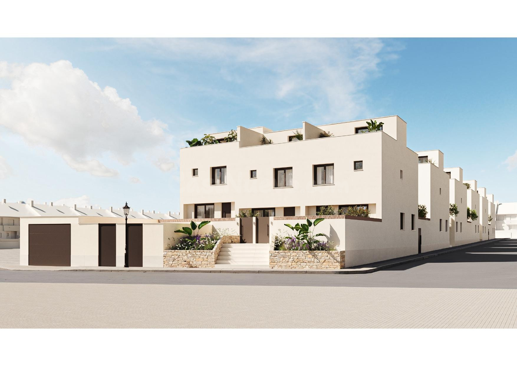 Chalet adosado de obra nueva en venta en Els Poblets
