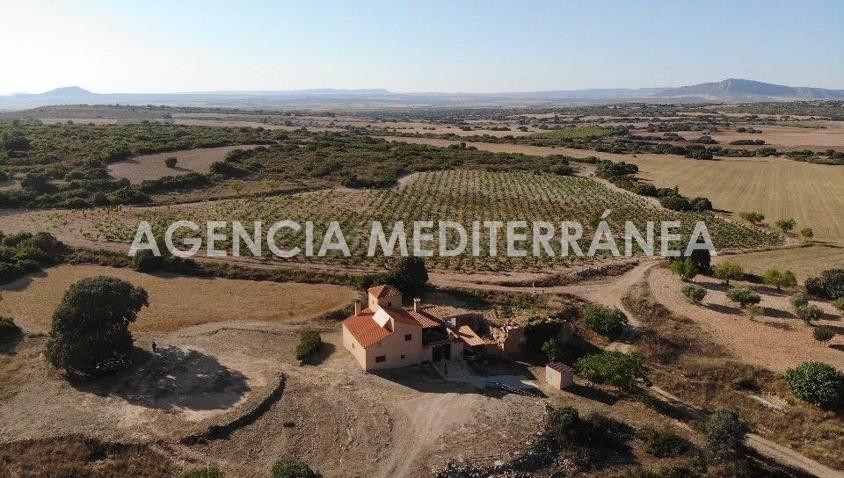 FINCA RÚSTICA EN ALMANSA, DE 100 HECTÁREAS CON CASA UNIFAMIL