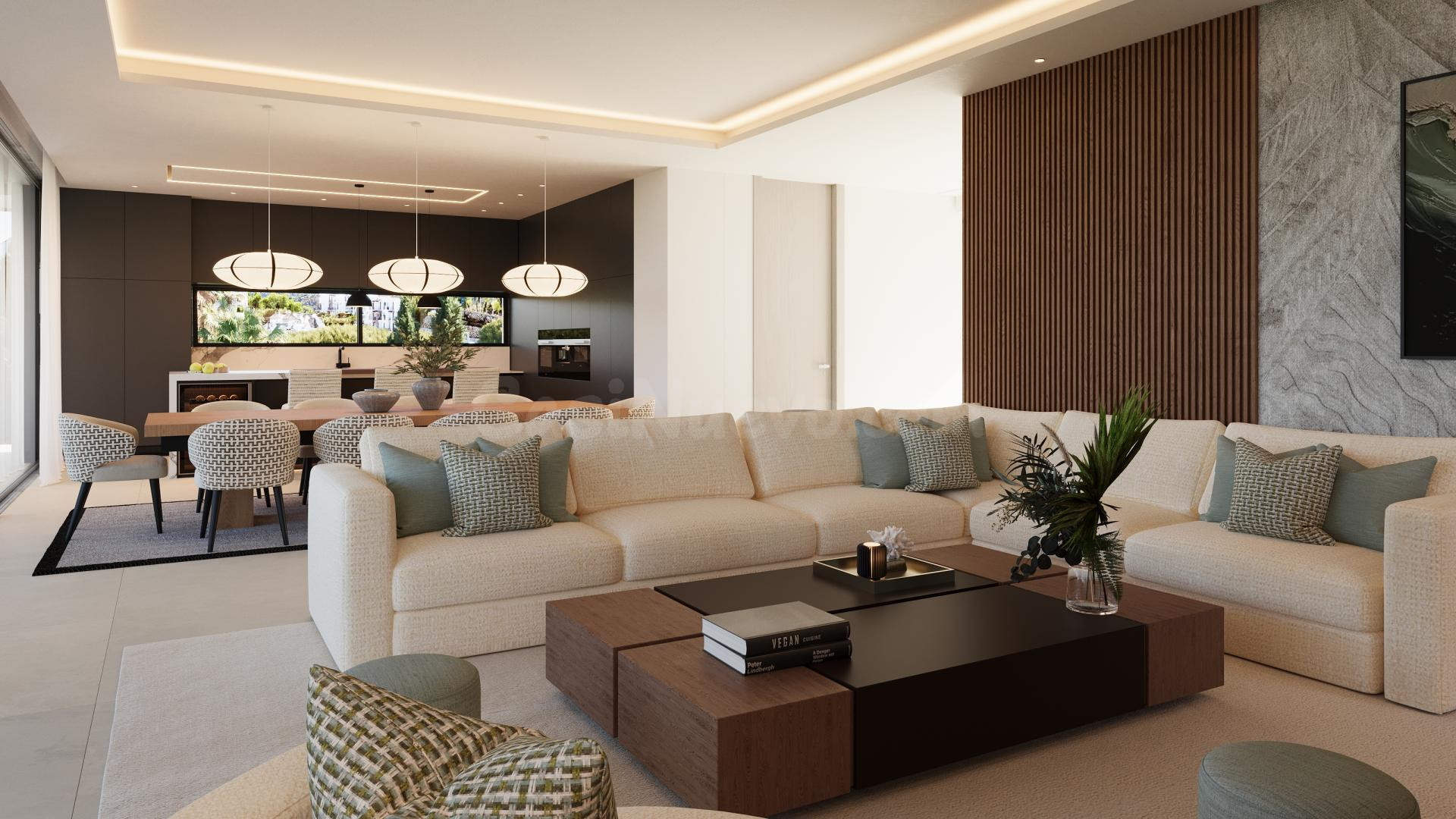 Luxury Villa Under Construction with Sea Views in Los Monter - foto 3