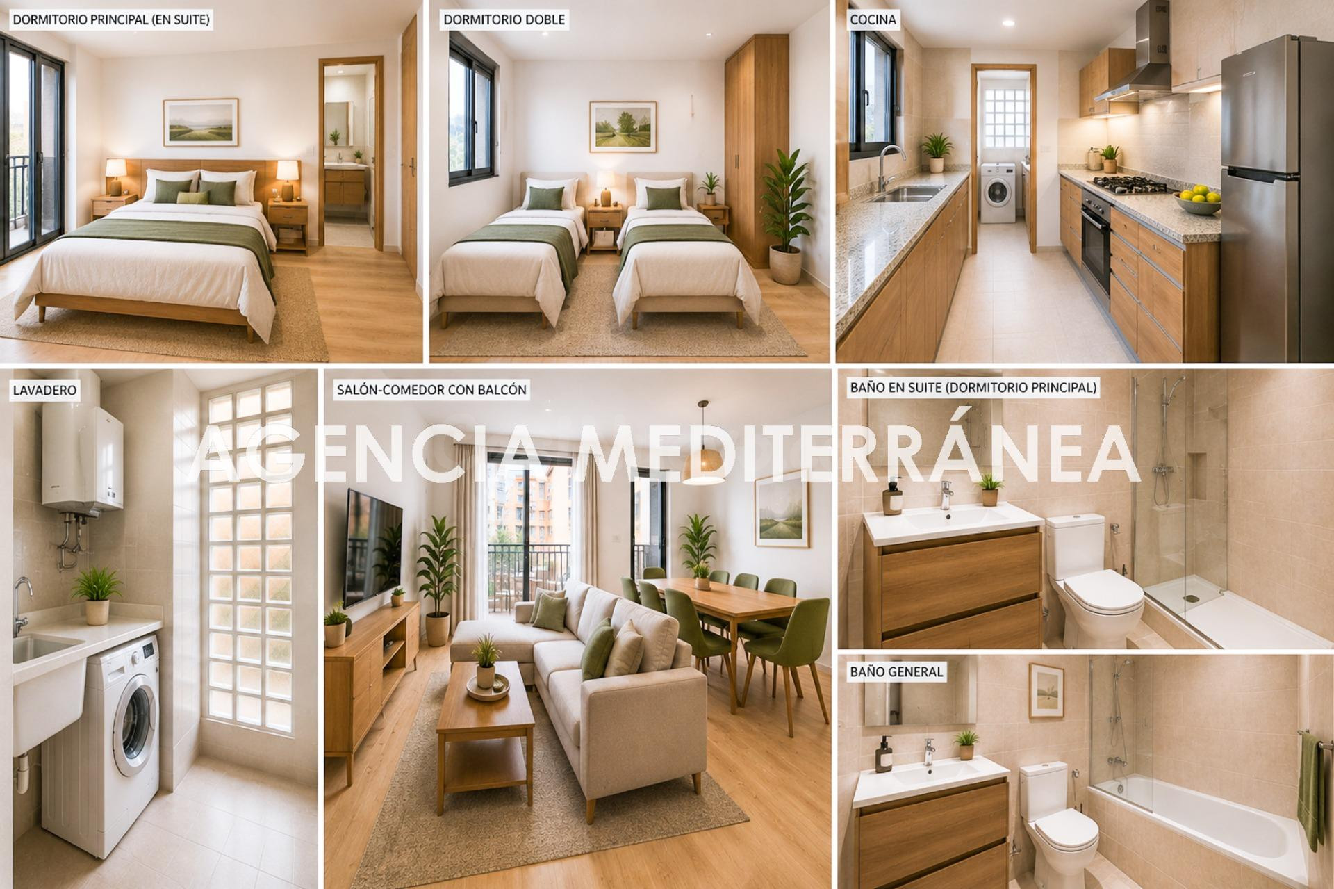 Vivienda en segunda planta y 4 áticos dúplex a estrenar en B
